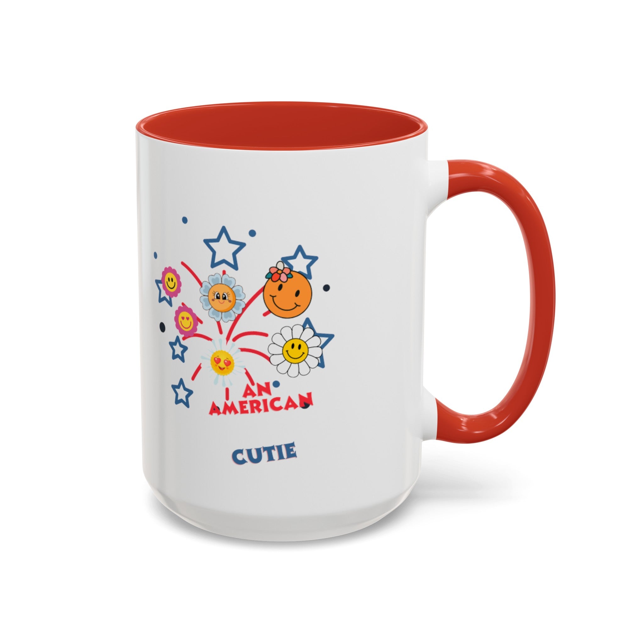 An American Cutie Accent Coffee Mug (11, 15oz)