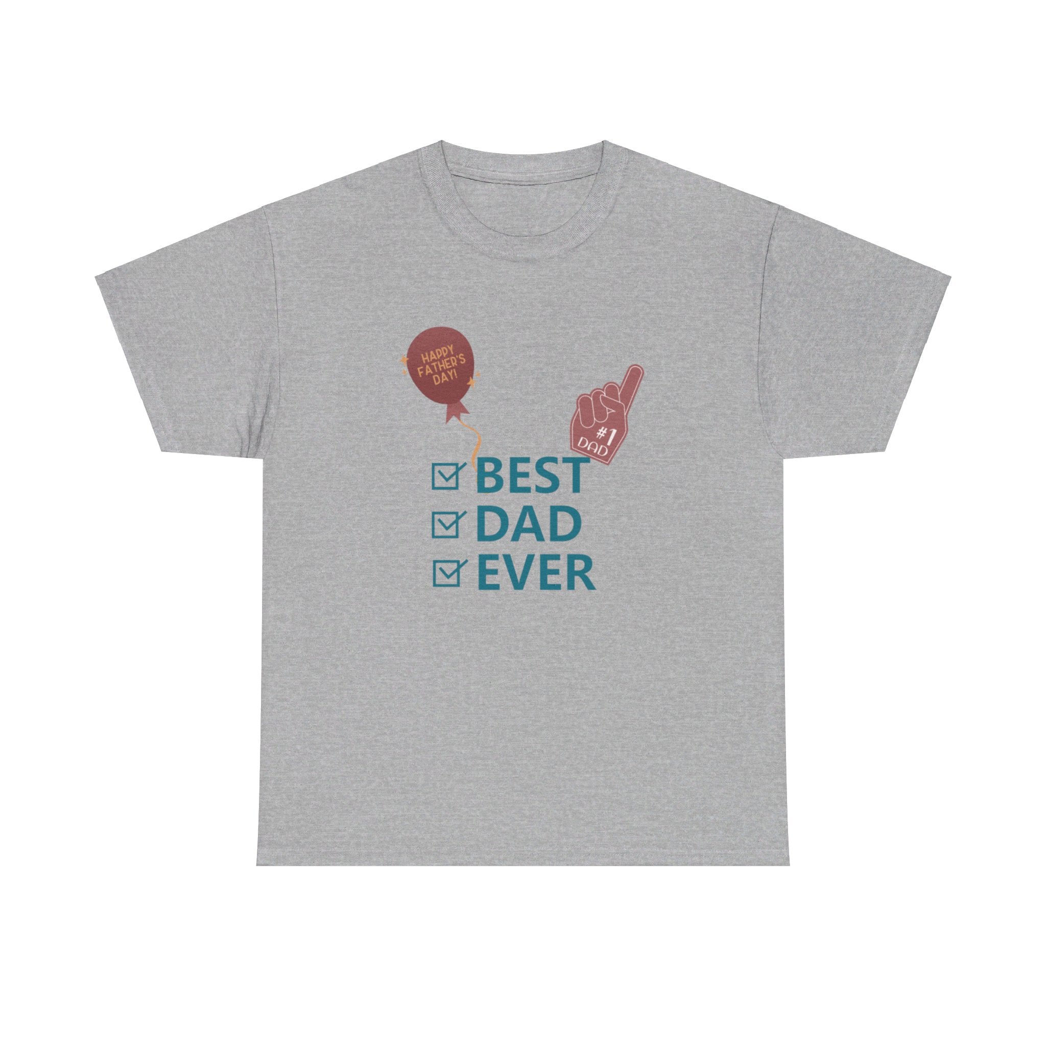 Best Dad Ever Unisex Heavy Cotton Tee