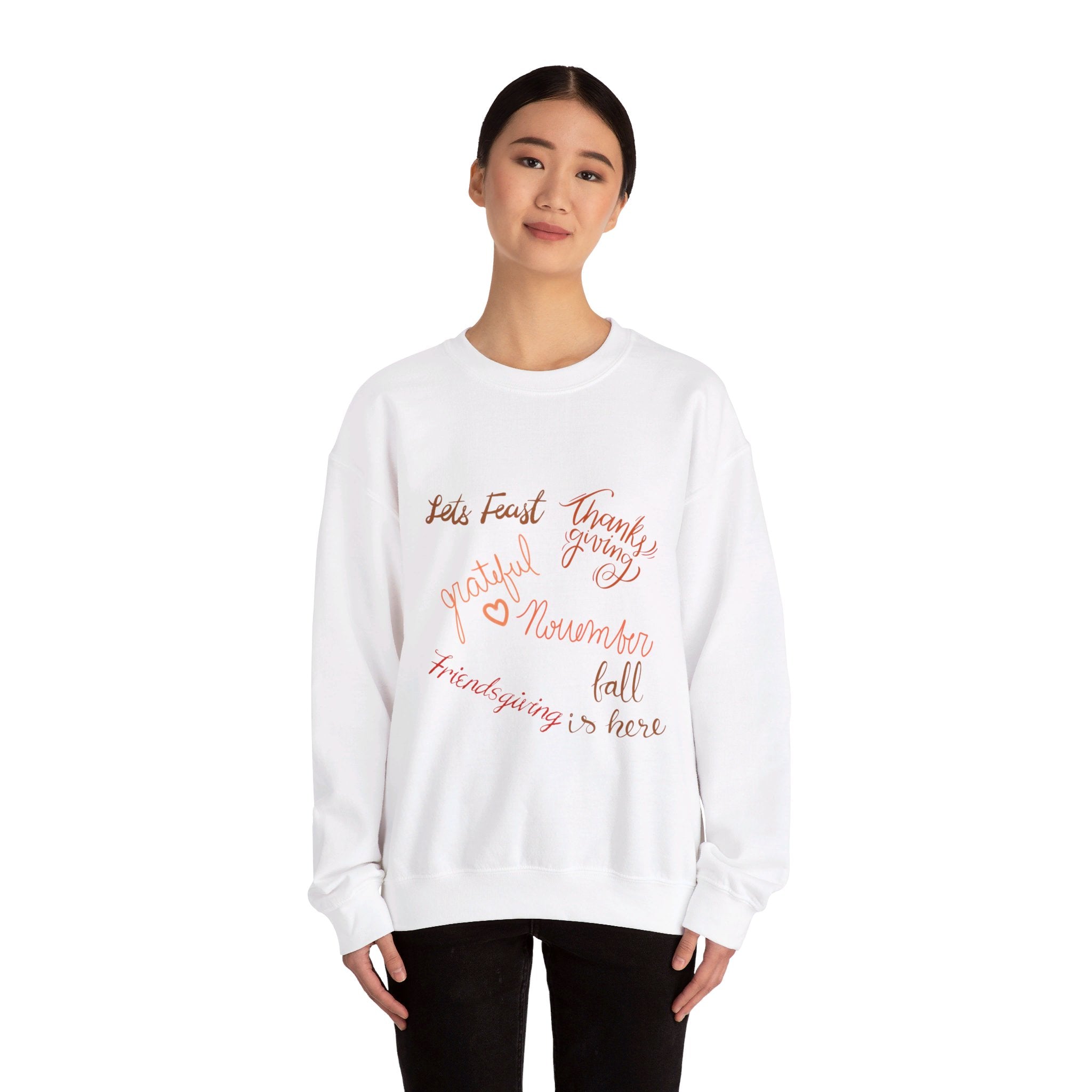 Thanksgiving Season Unisex Heavy Blend™ Crewneck Sweatshirt