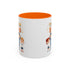 Team Dad Accent Coffee Mug