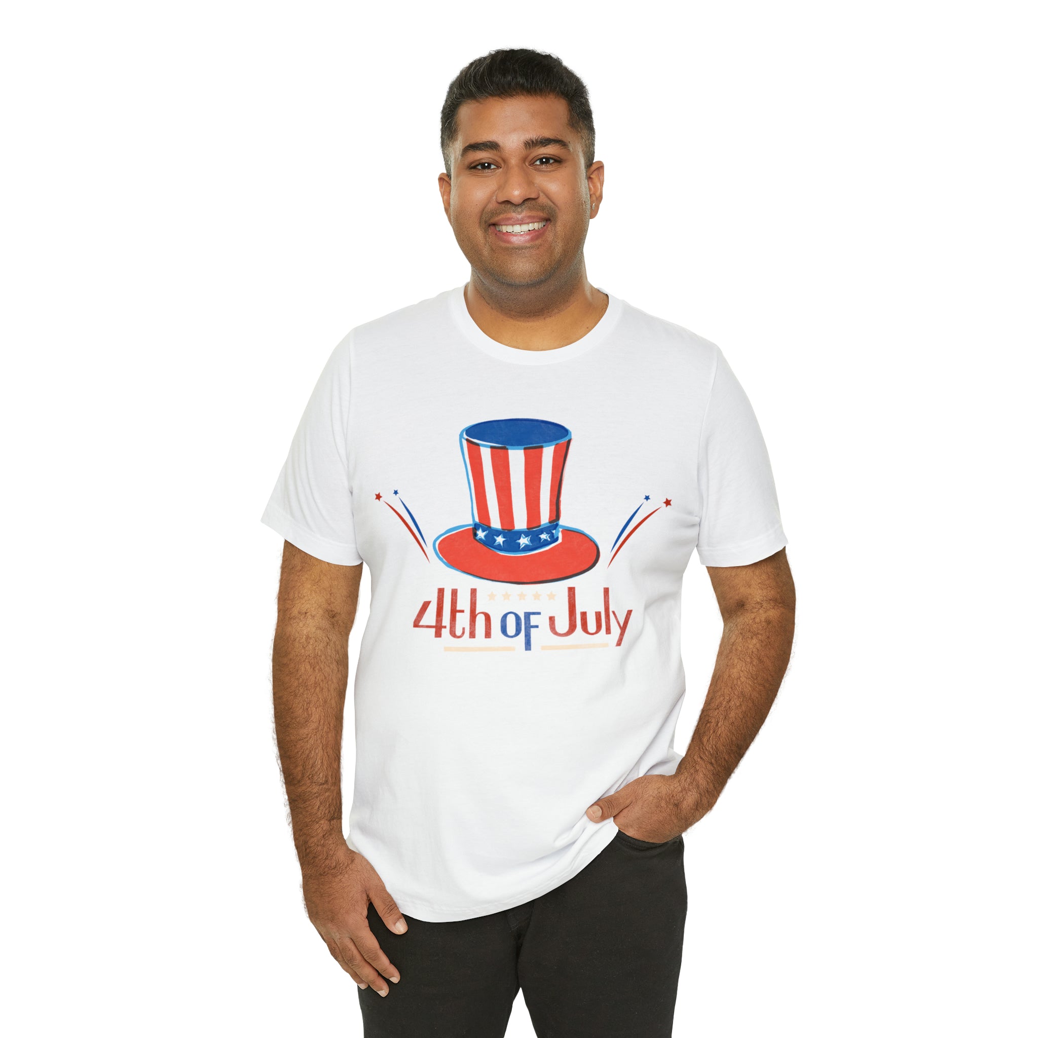 4th Of July Unisex Jersey Short Sleeve Tee