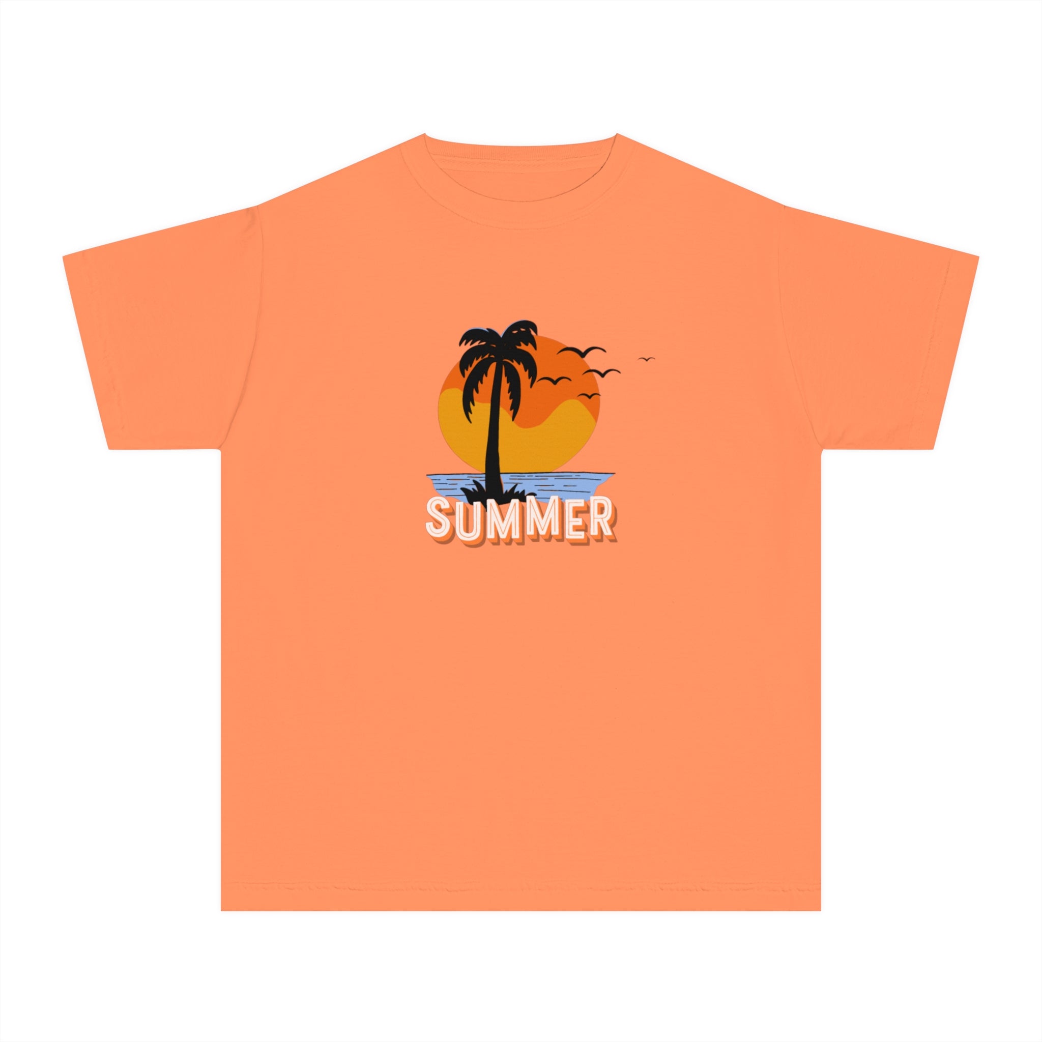 Summer Sunset Youth Midweight Tee