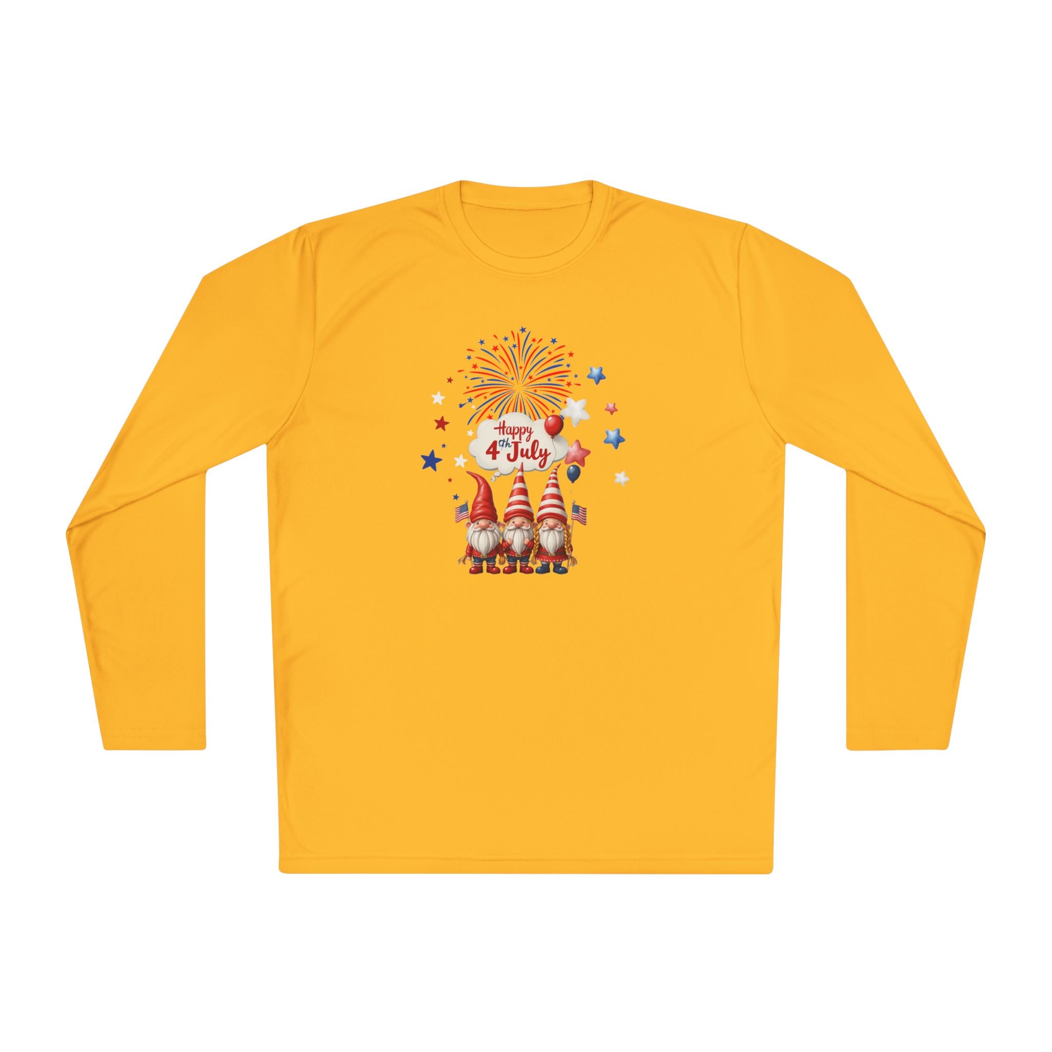 Gnome July 4th  Long Sleeve Tee