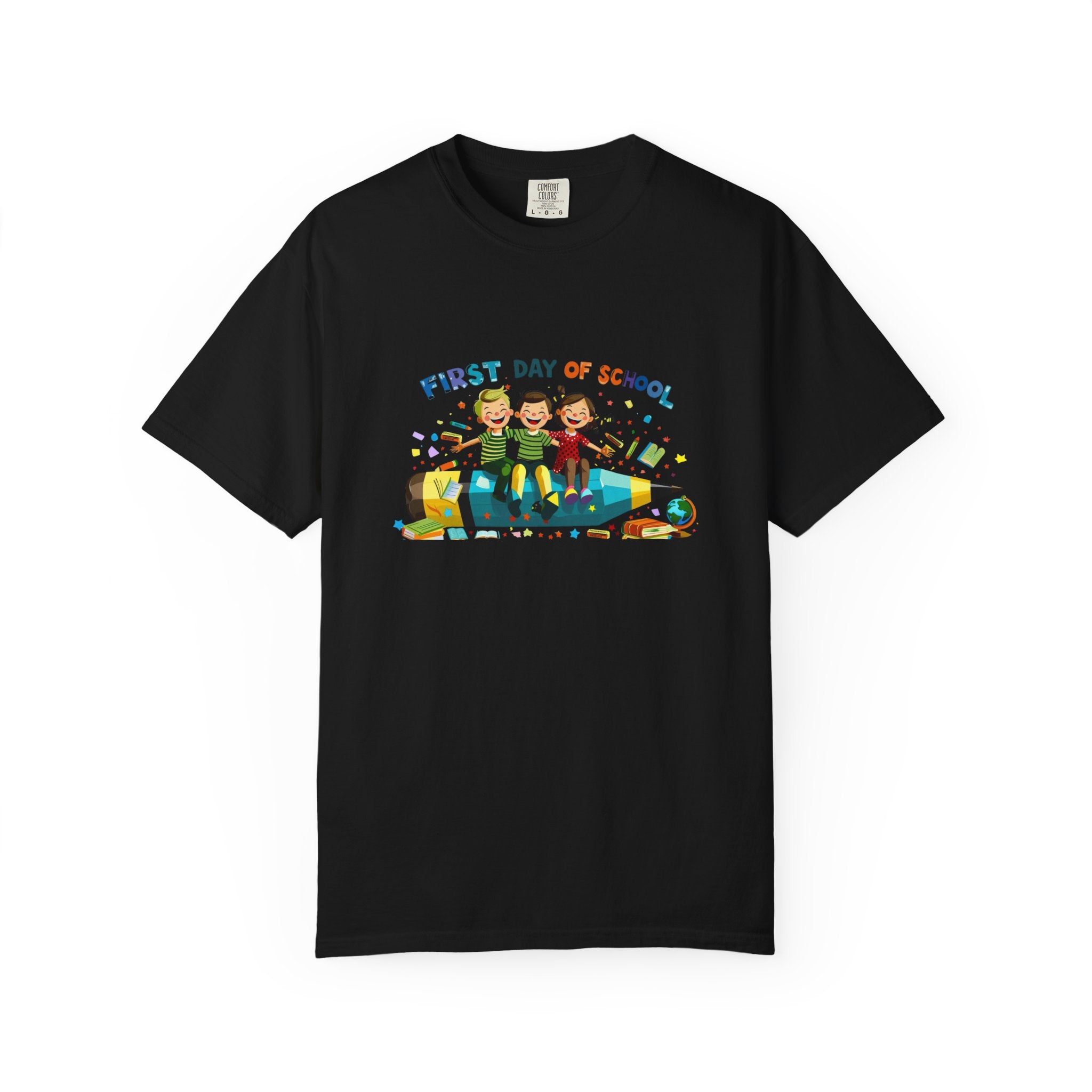 First Day of School Unisex Garment-Dyed T-Shirt