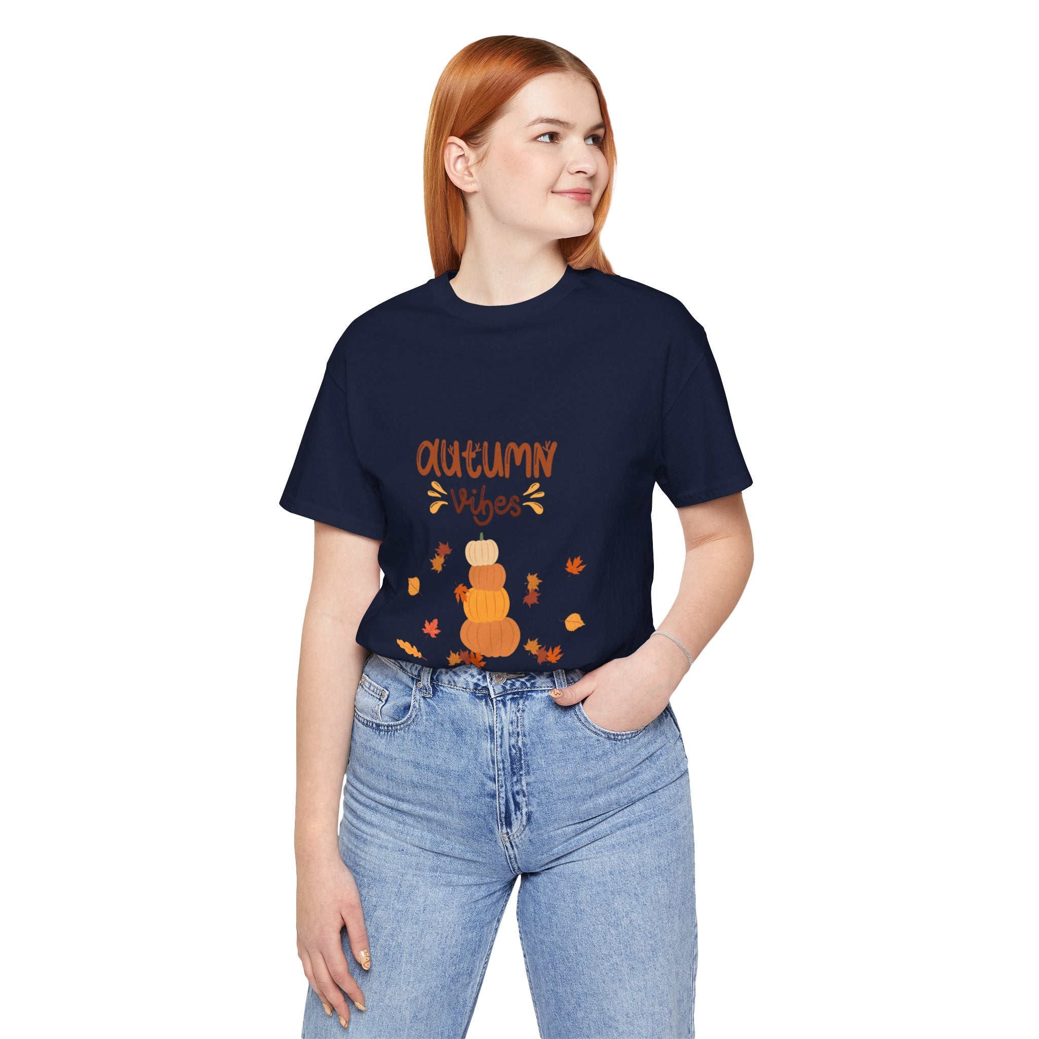 Autumn Vibes Unisex Jersey Short Sleeve Tee