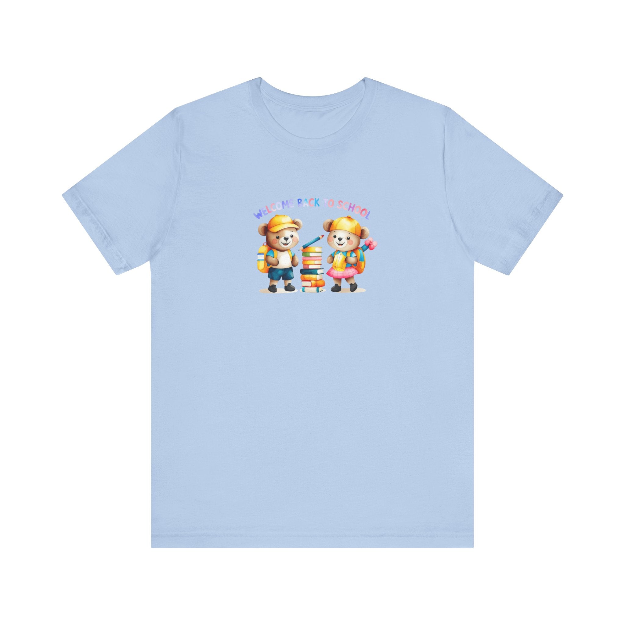 Welcome Back to School Fun Unisex Jersey Short Sleeve Tee