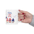 Happy 4th Of July Gnome Ceramic Mug 11oz