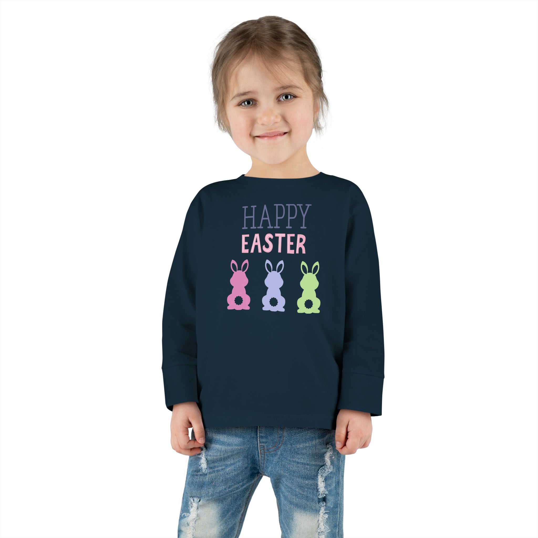 Have A Bunny-tastic Easter Toddler Long Sleeve Tee