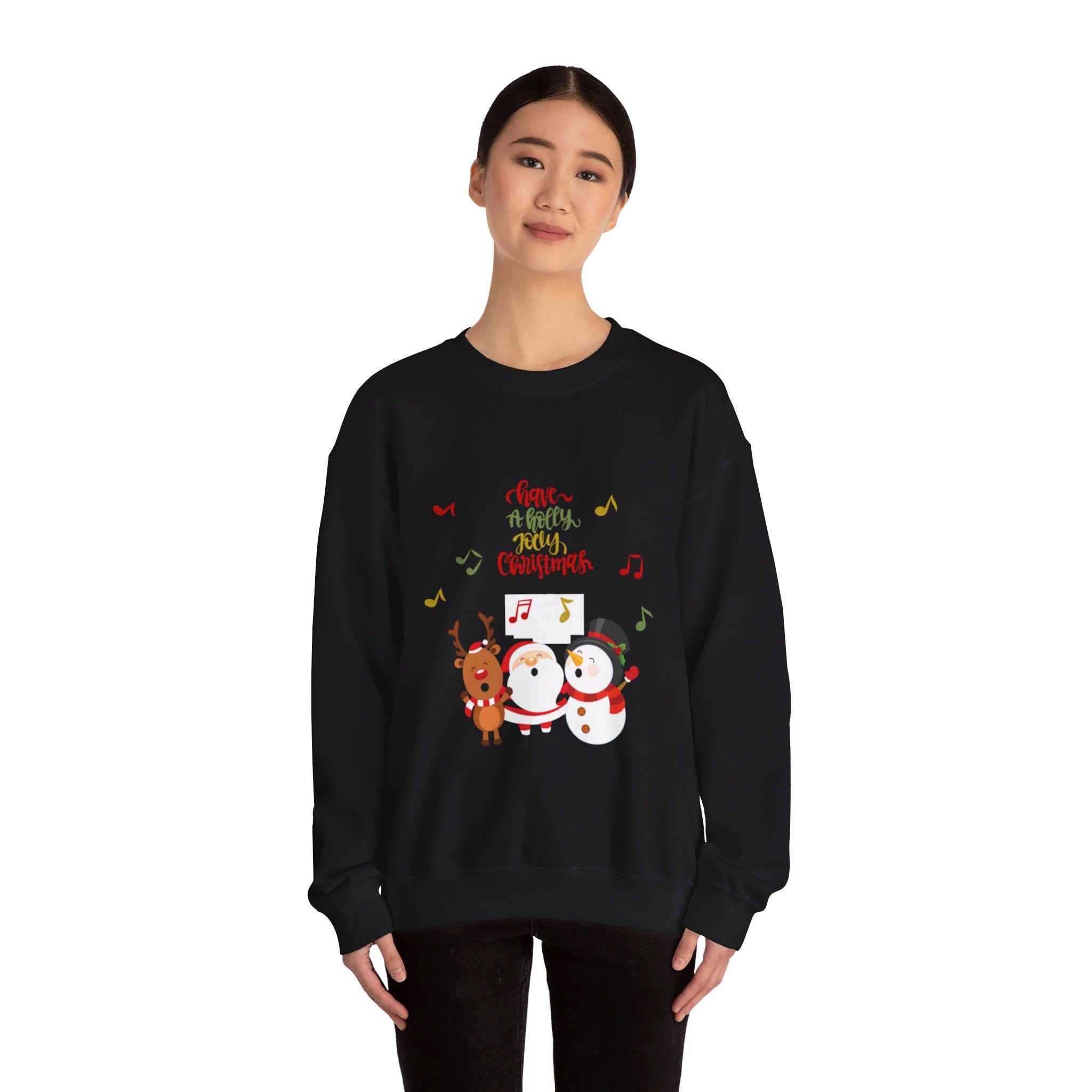 Have A Holly Jolly Christmas Unisex Heavy Blend™ Crewneck Sweatshirt