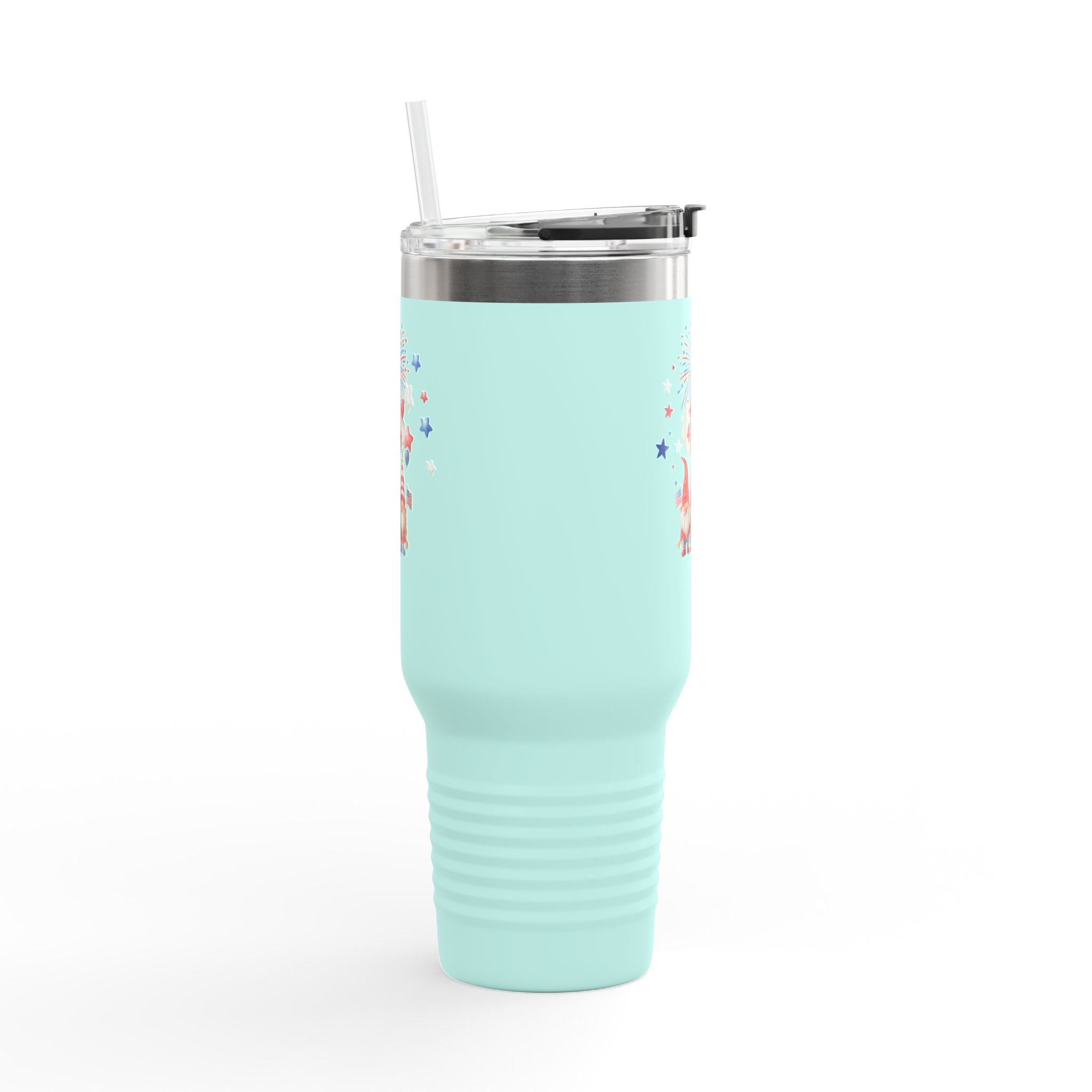 Gnome 4th of July Insulated Travel Mug - 40oz,