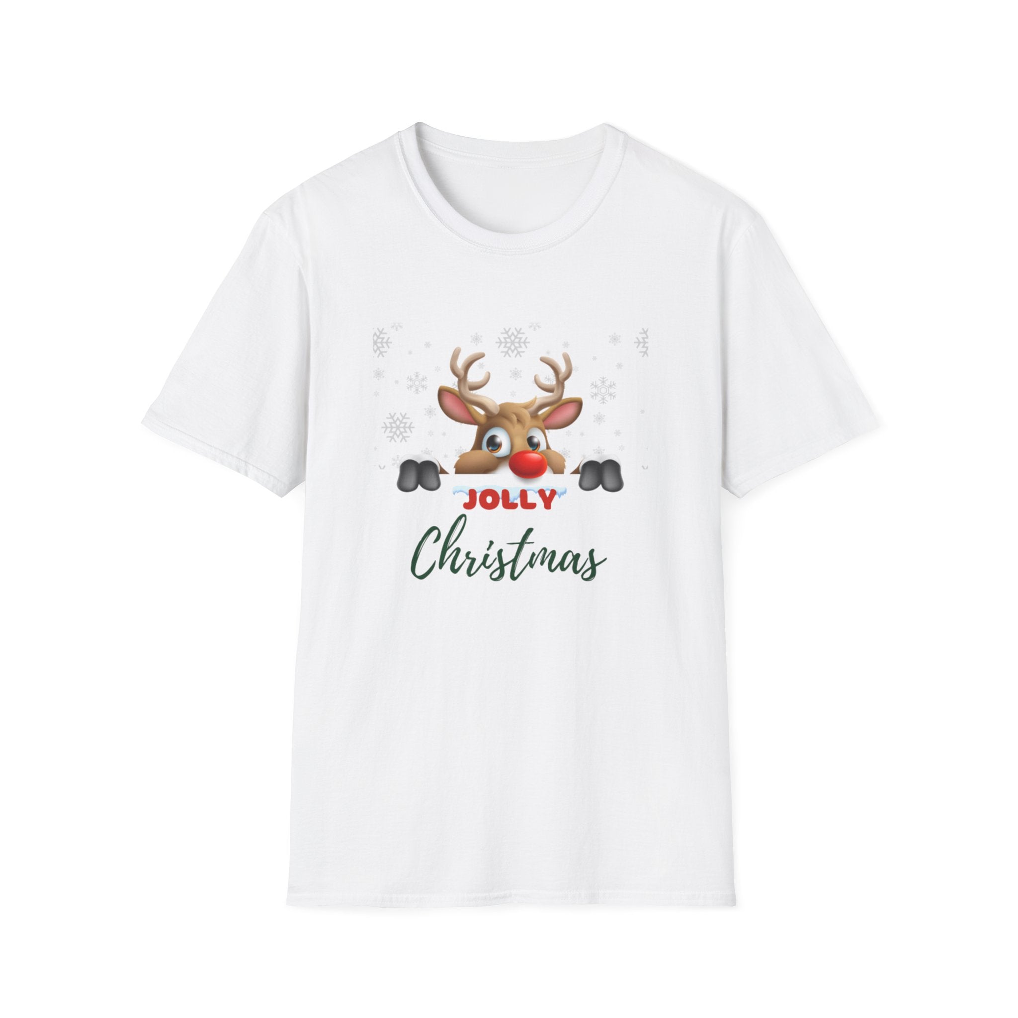 Jolly Christmas Unisex Softstyle T-Shirt