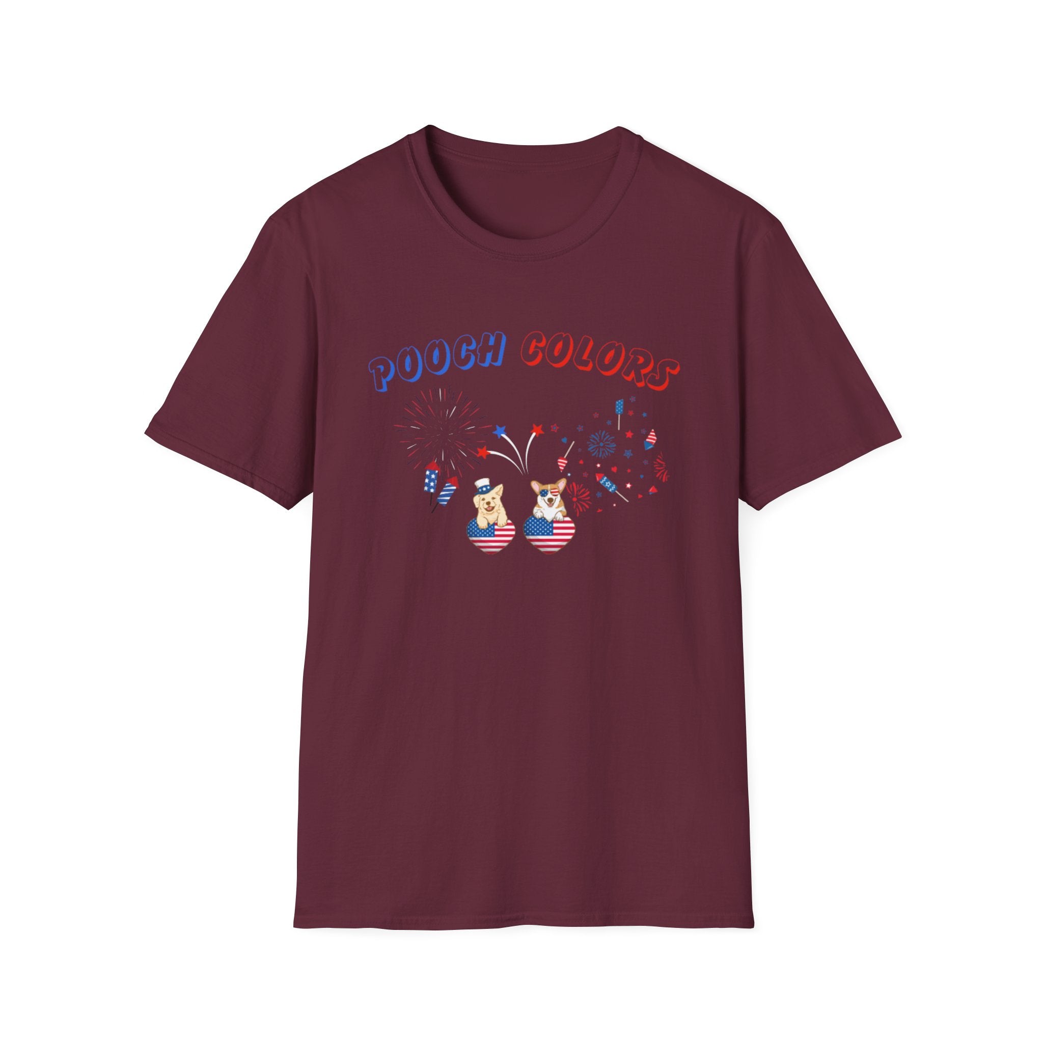 Pooch Colors Unisex Softstyle T-Shirt