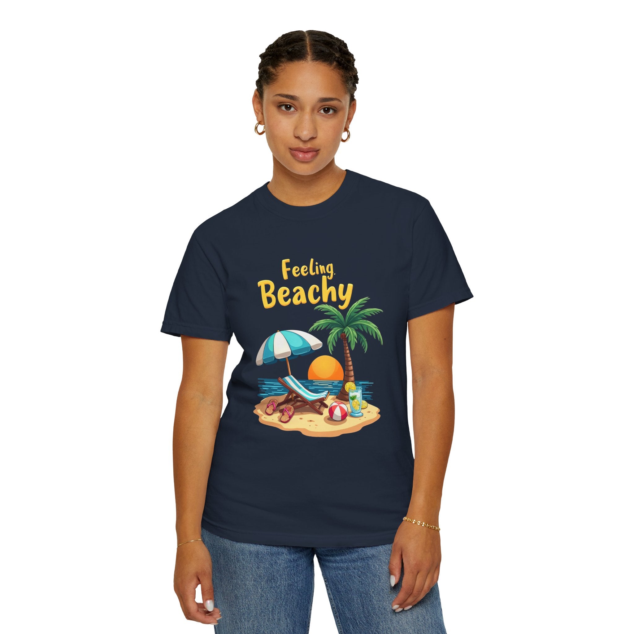 Feeling Beachy Tee, Unisex Casual Wear