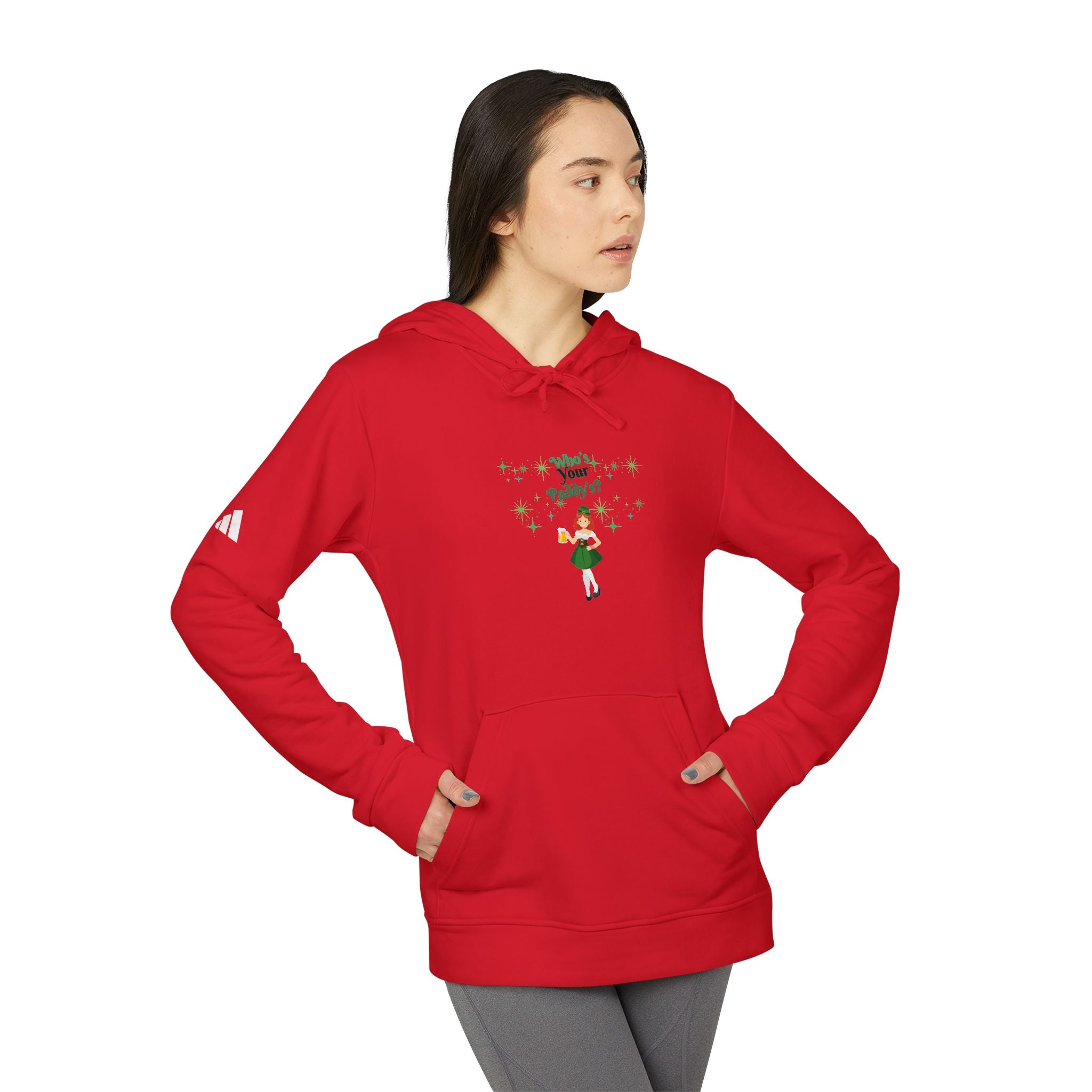 Who's Your Paddy? Adidas Unisex Fleece Hoodie