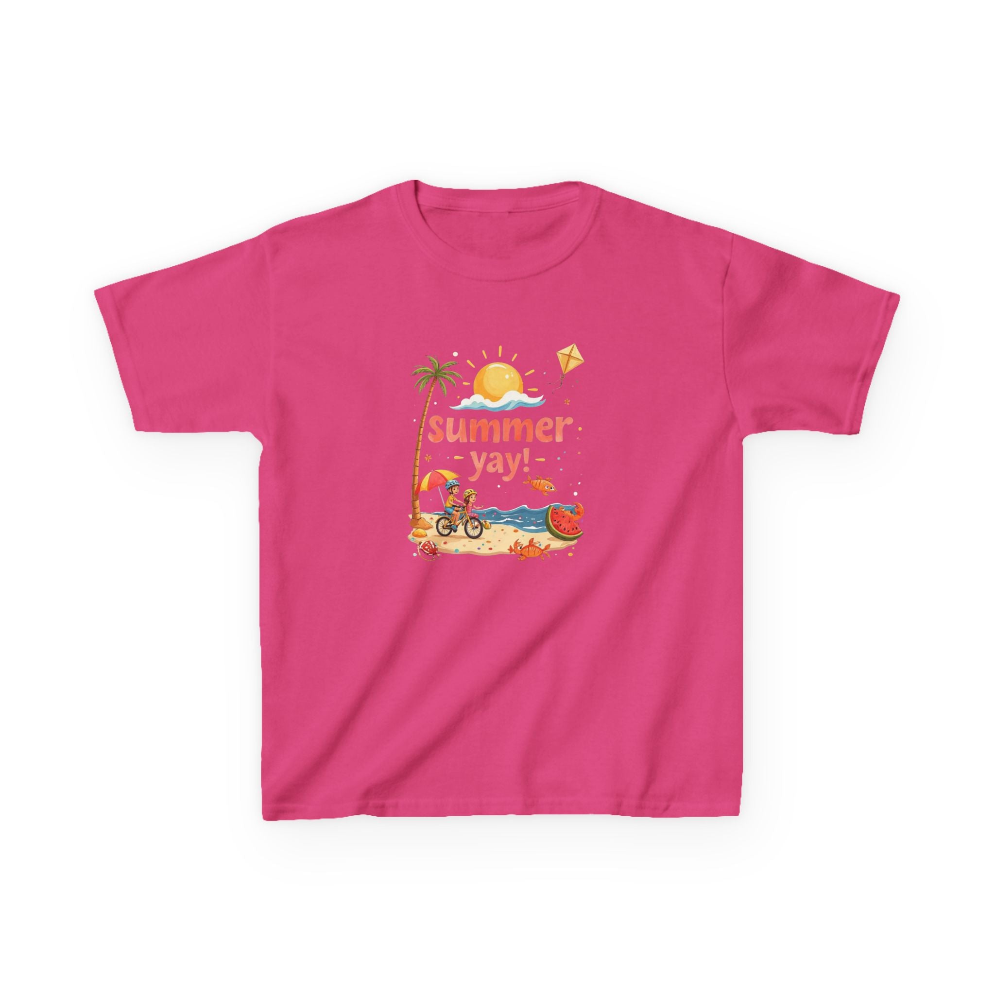 Summer Yay! Tee Kid's Heavy Cotton