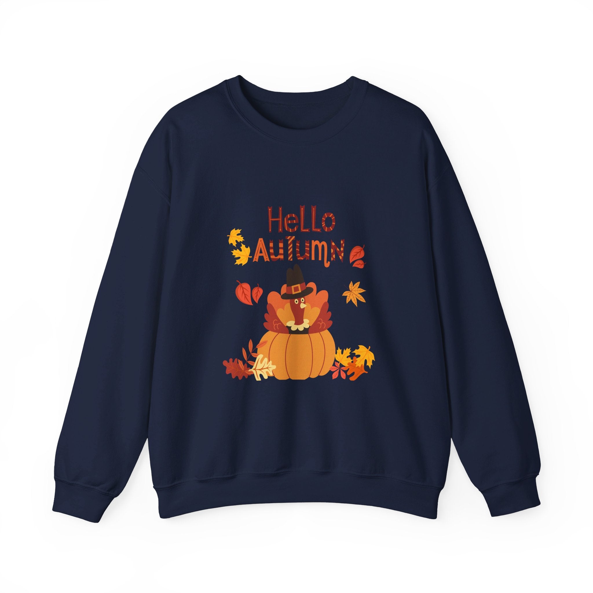 Hello Autumn Unisex Heavy Blend™ Crewneck Sweatshirt