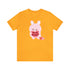 V-Day BunnyUnisex Jersey Short Sleeve Tee