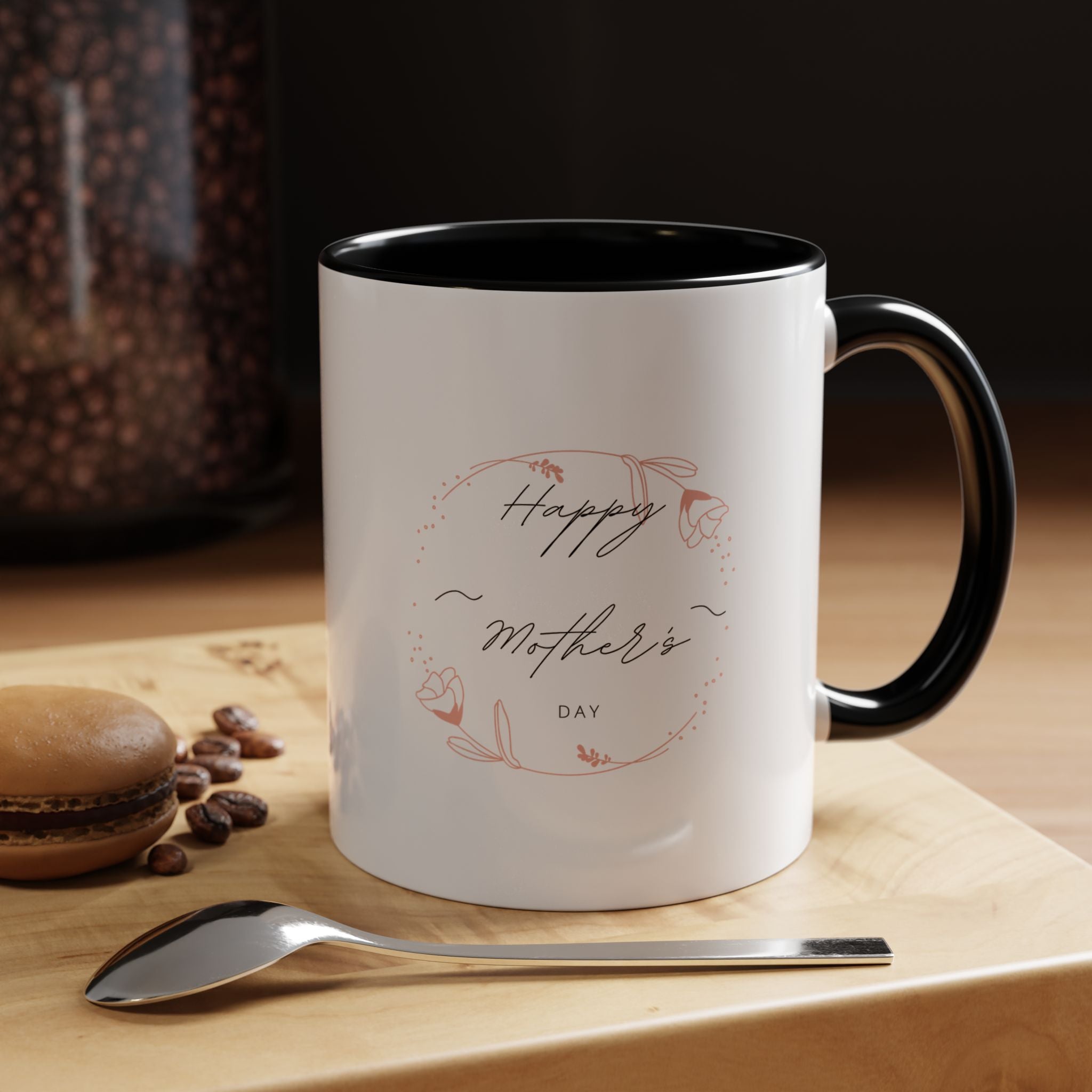 Happy Mom's Day Accent Coffee Mug  11oz & 15oz