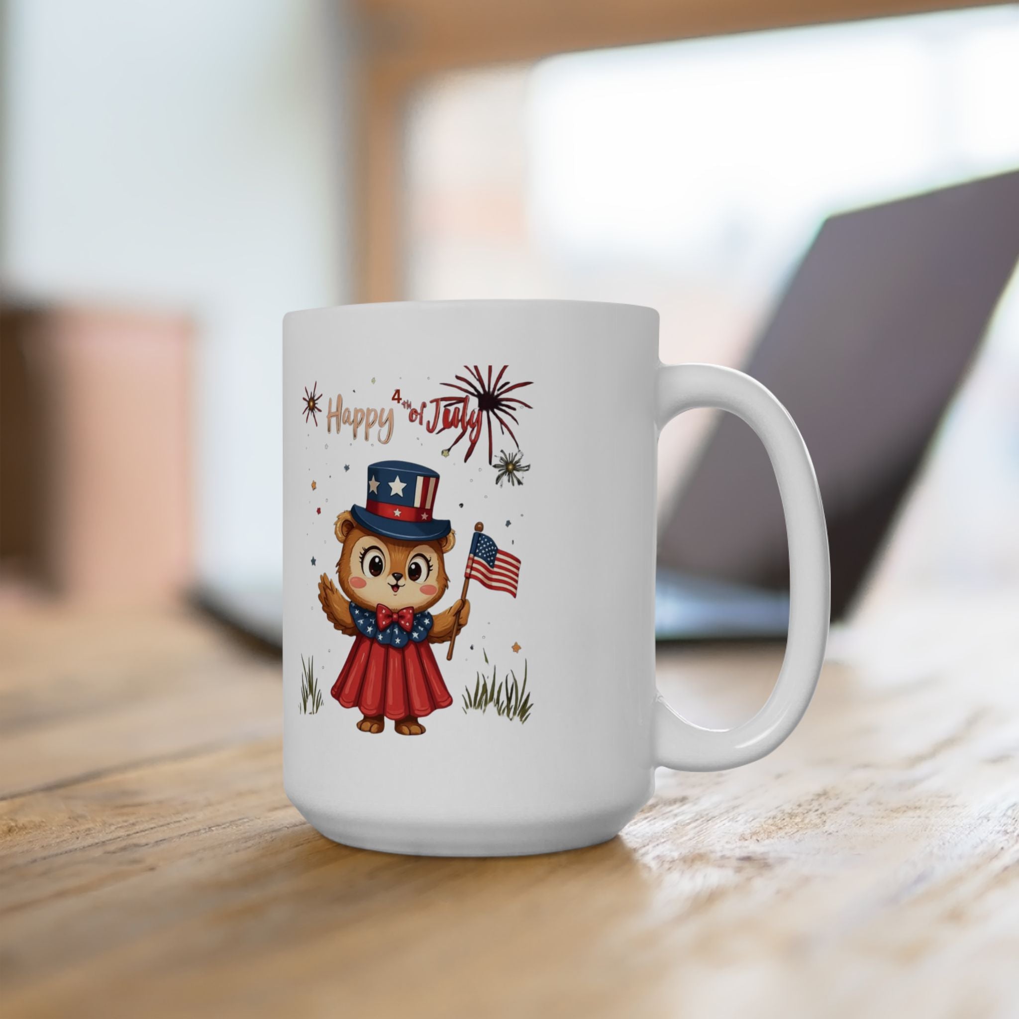Happy Independence Day Ceramic Mug
