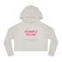 Mommy Hood Cropped Sweatshirt