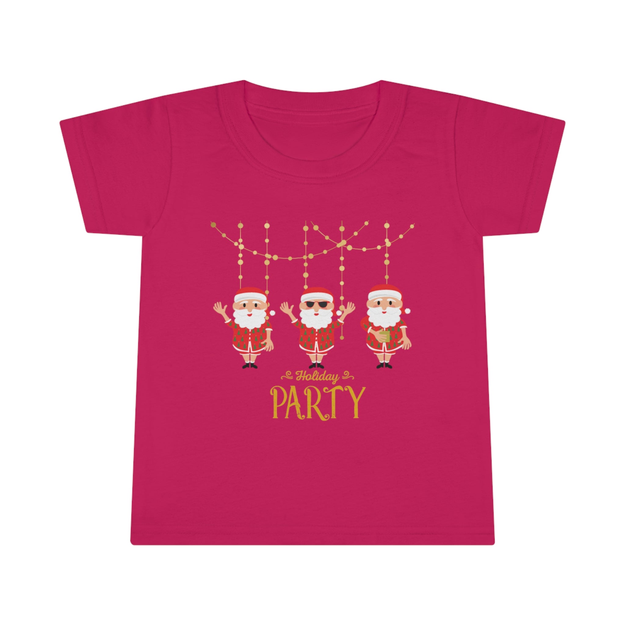 Santa's Holiday Party Toddler T-shirt