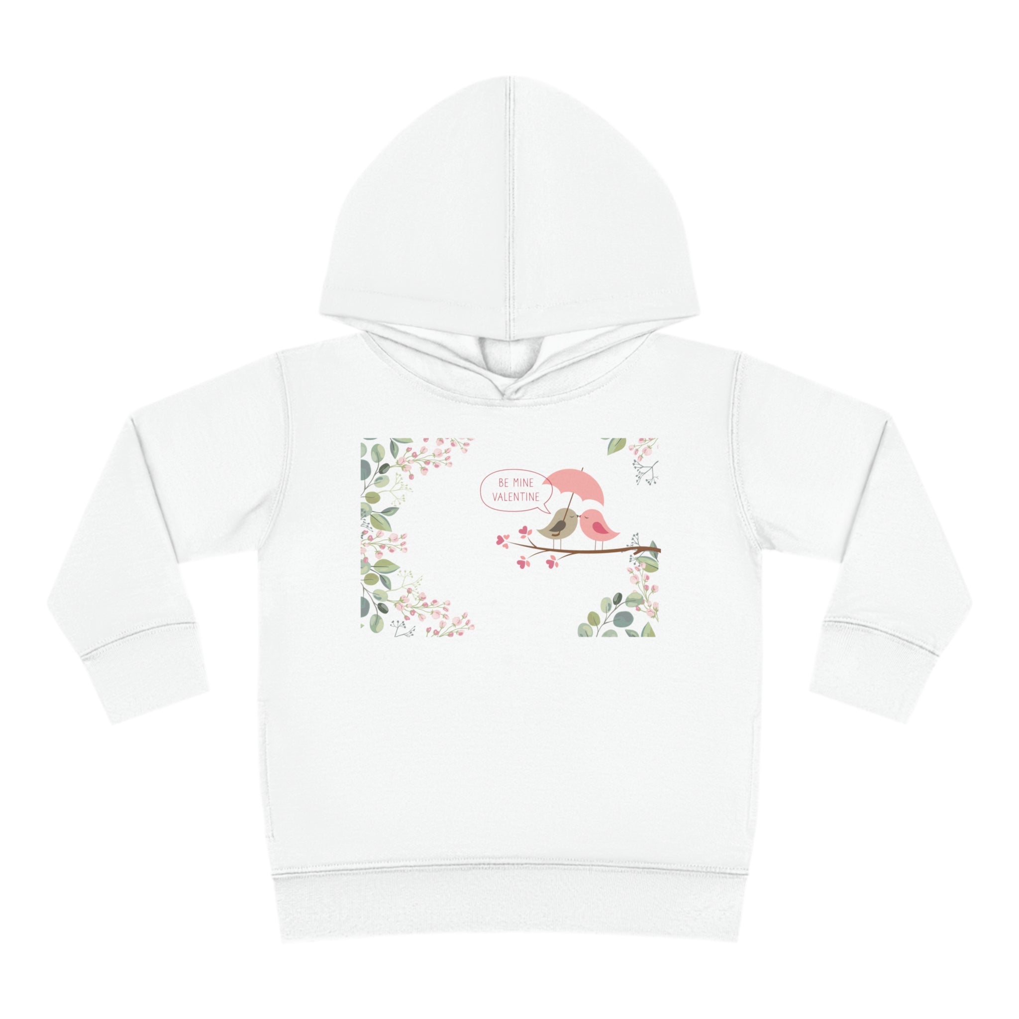 Happy Valentine's Day Lovers Toddler Pullover Fleece Hoodie