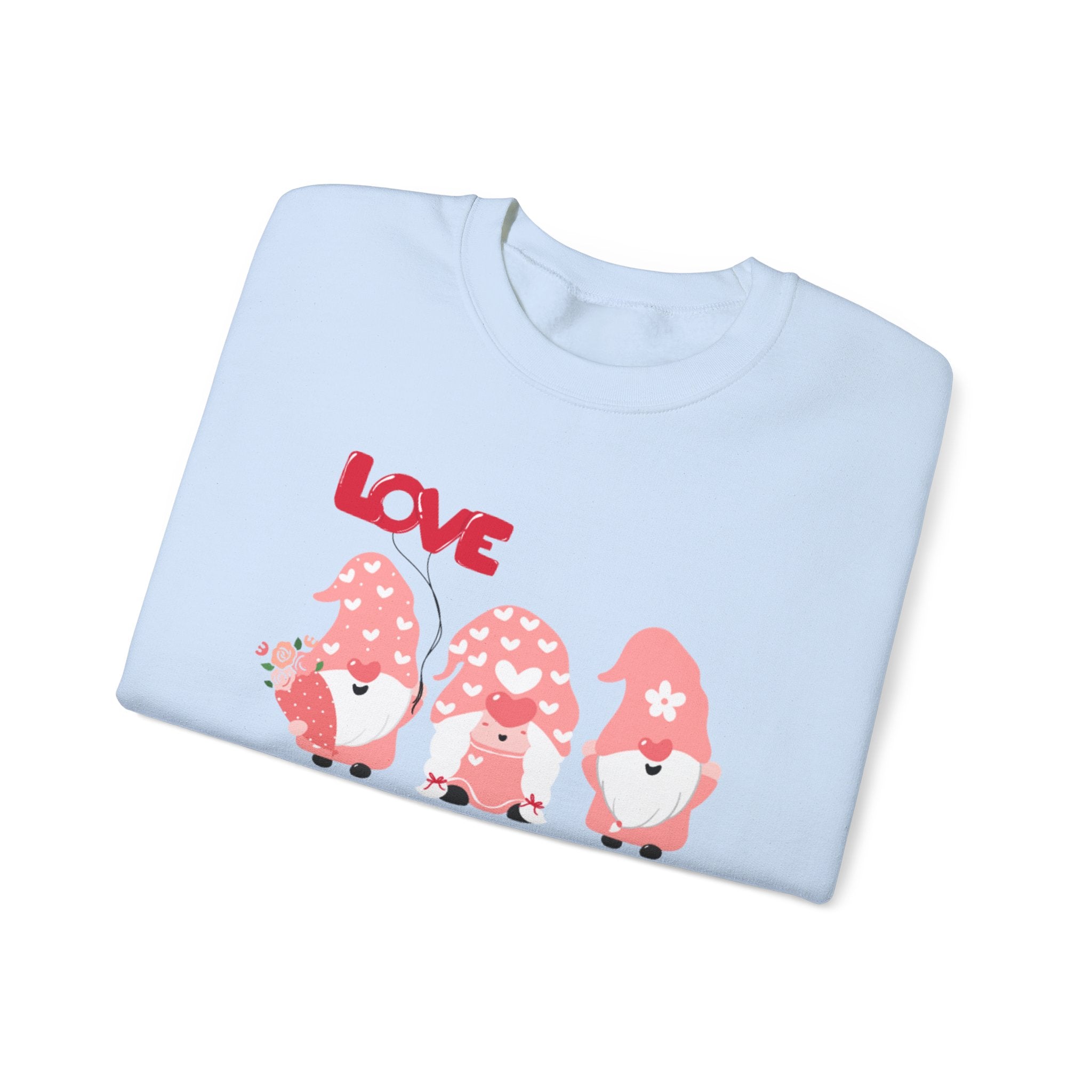 Love Gnome Day Unisex Heavy Blend™ Crewneck Sweatshirt