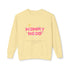 Mommy Hood Unisex Lightweight Crewneck Sweatshirt