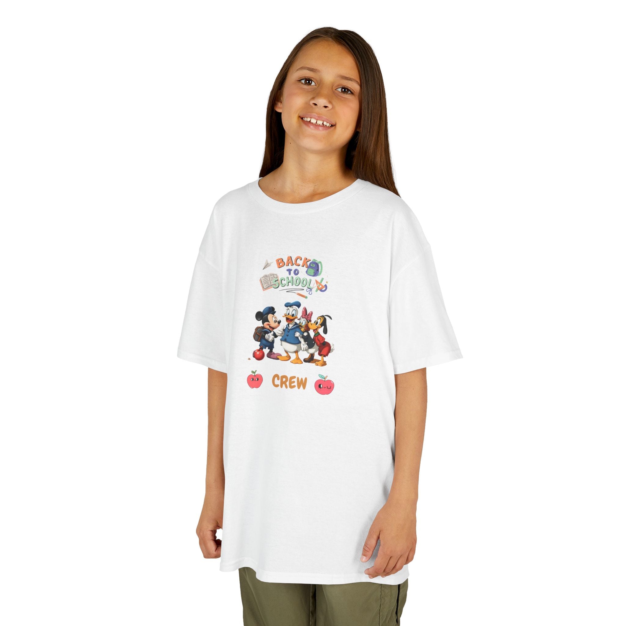 Back to School Crew Kids Heavy Cotton Tee