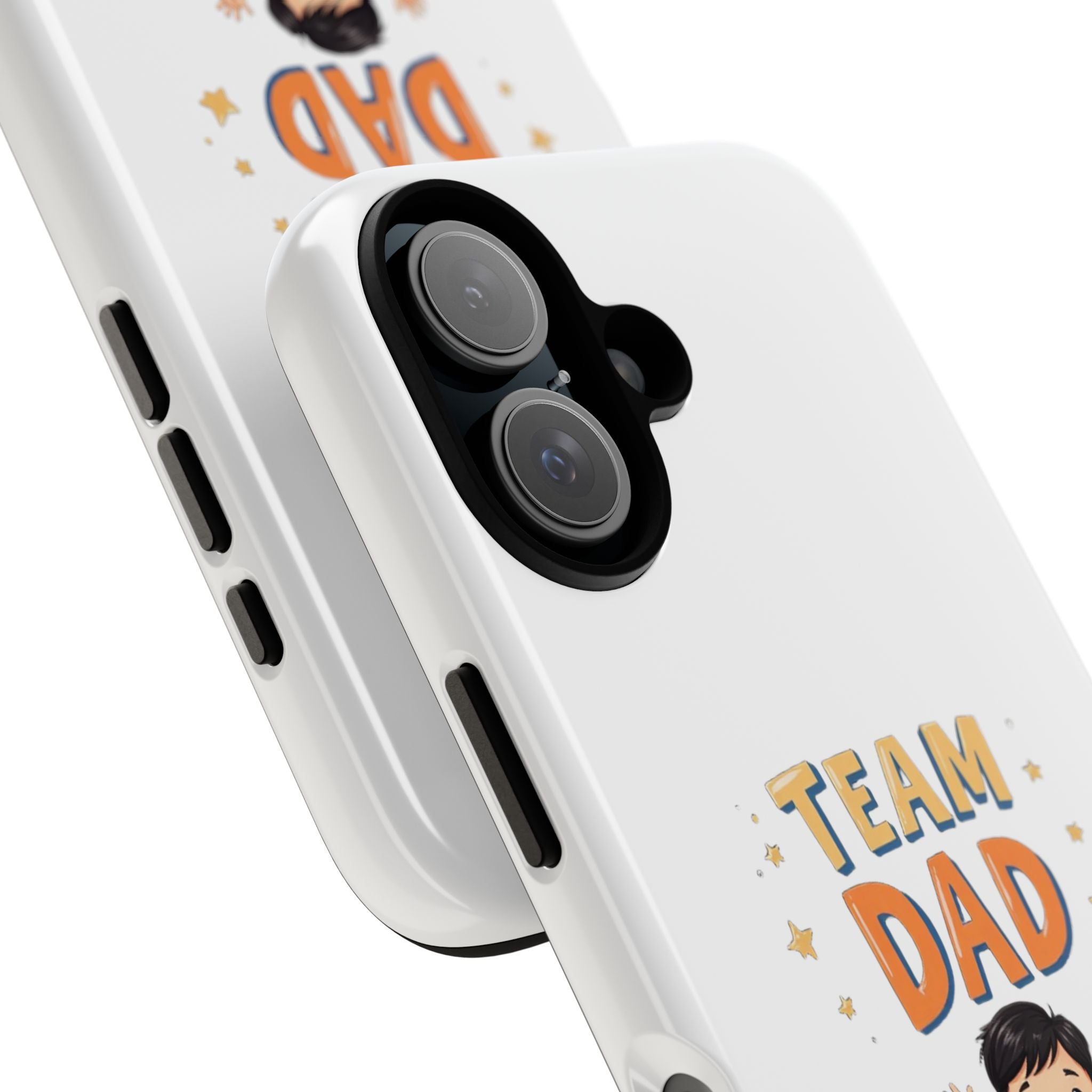 Team Dad Phone Case, Fun Gift for Fathers, Durable Phone Protector, Cute Dad Team Merchandise, Father's Day Special