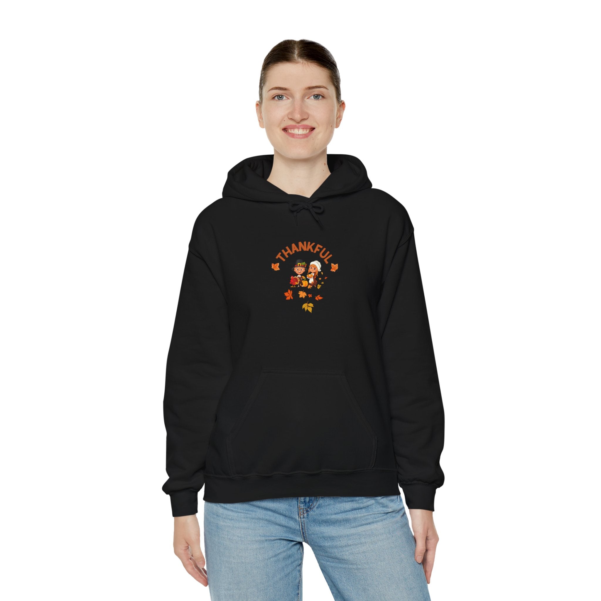 Pilgrims Turkey Day Unisex Heavy Blend™ Hooded Sweatshirt