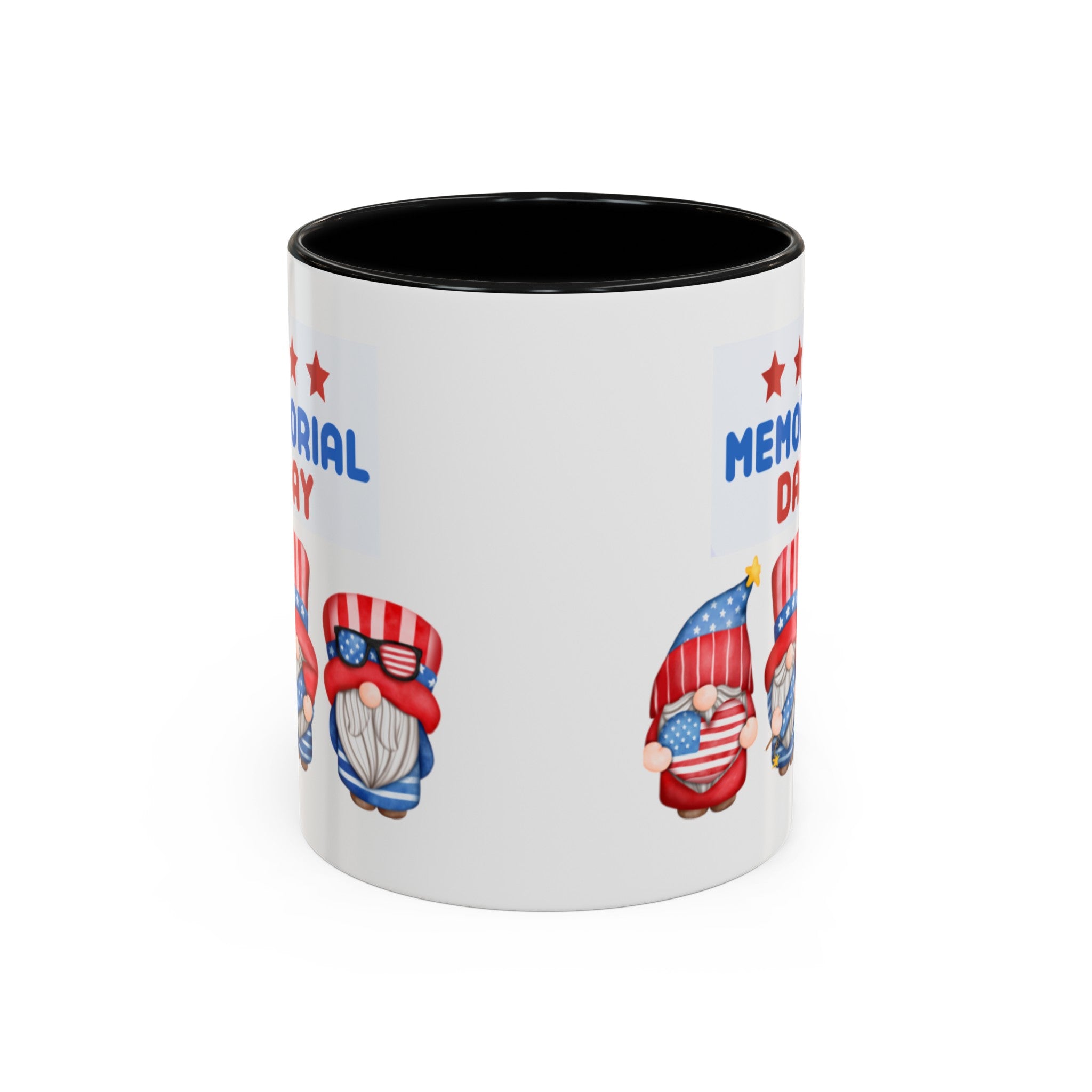 Happy Tribute Day Gnome Accent Coffee Mug (11, 15oz)