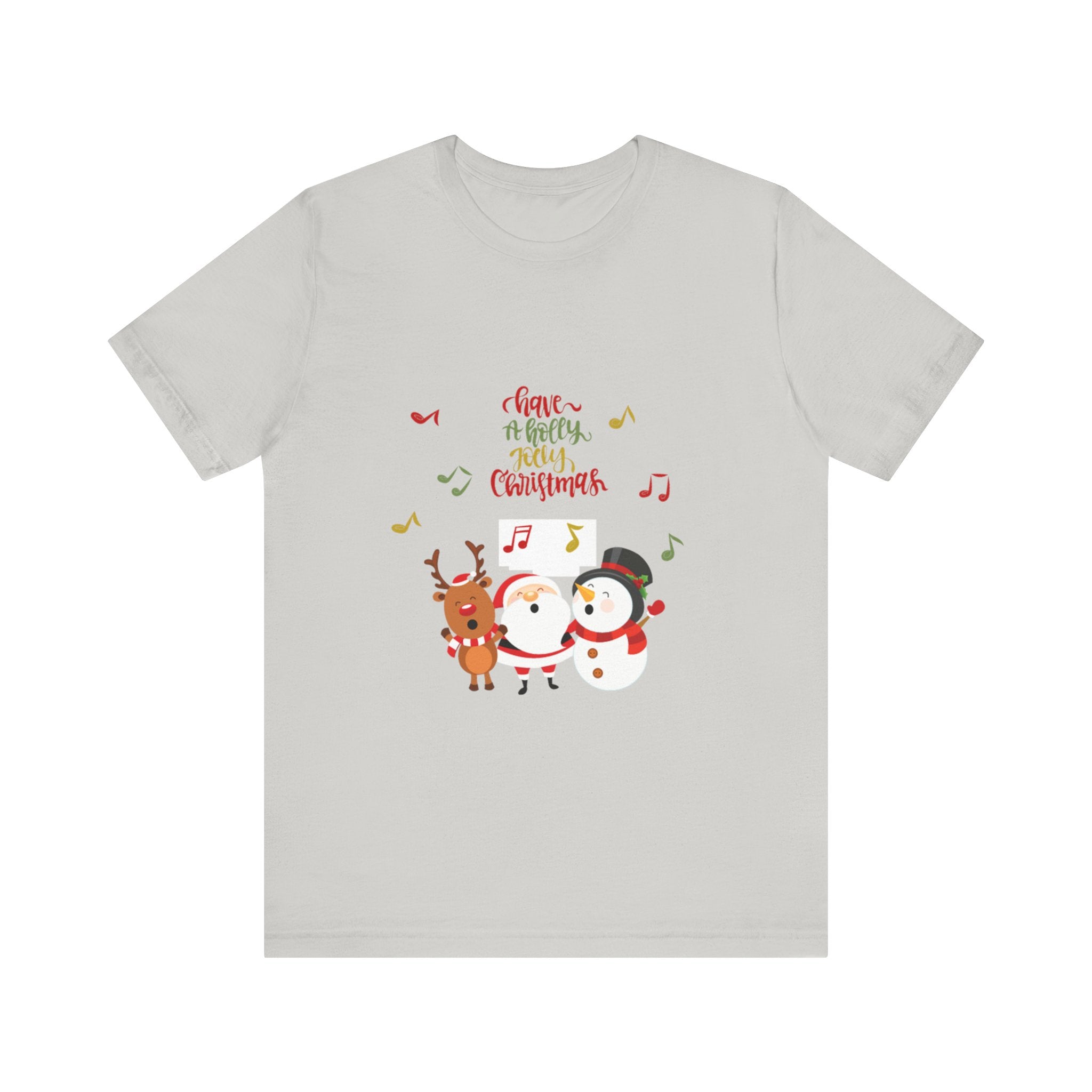 Have A Holly Jolly Christmas Unisex Jersey Short Sleeve Tee
