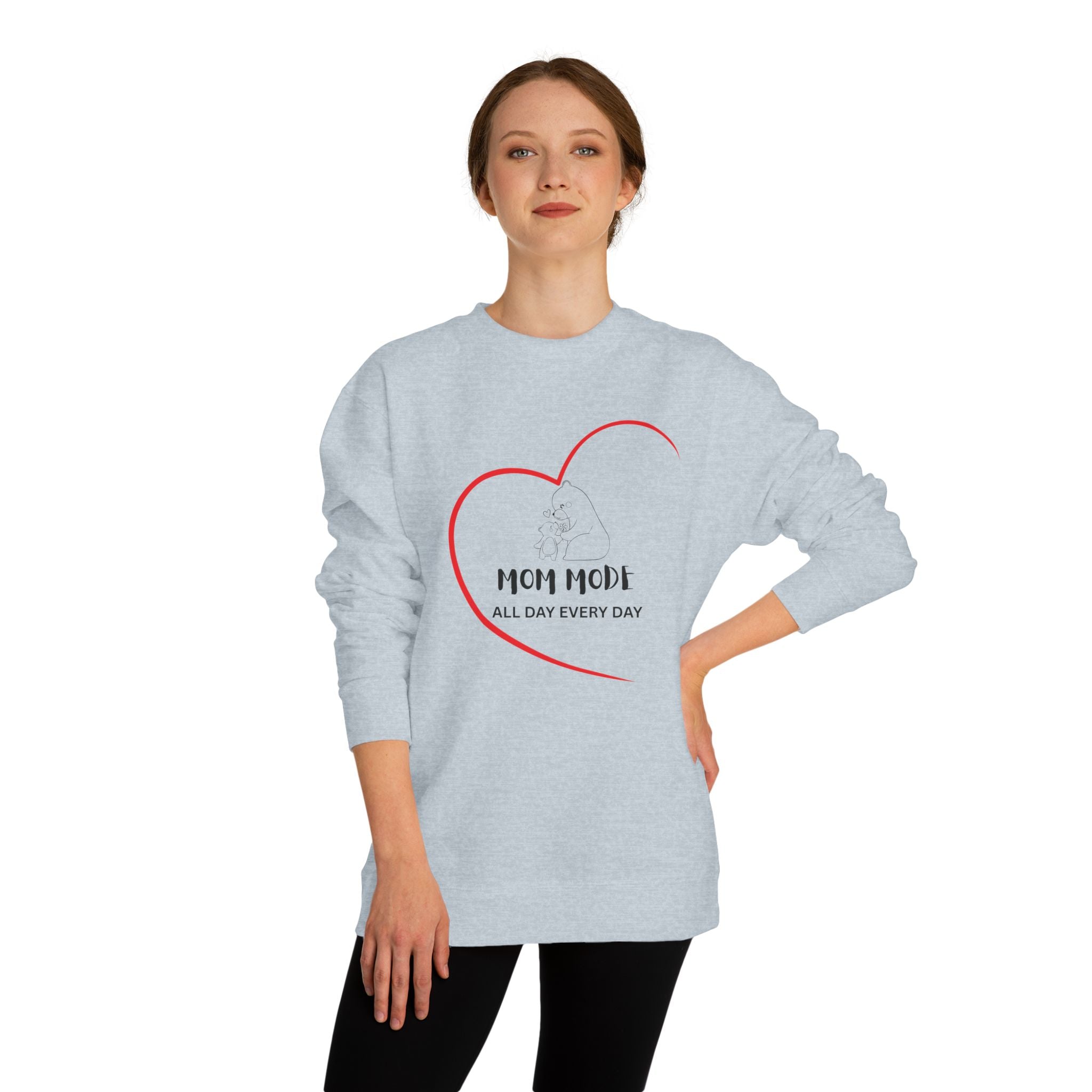 Mom Mode Crew Neck Sweatshirt