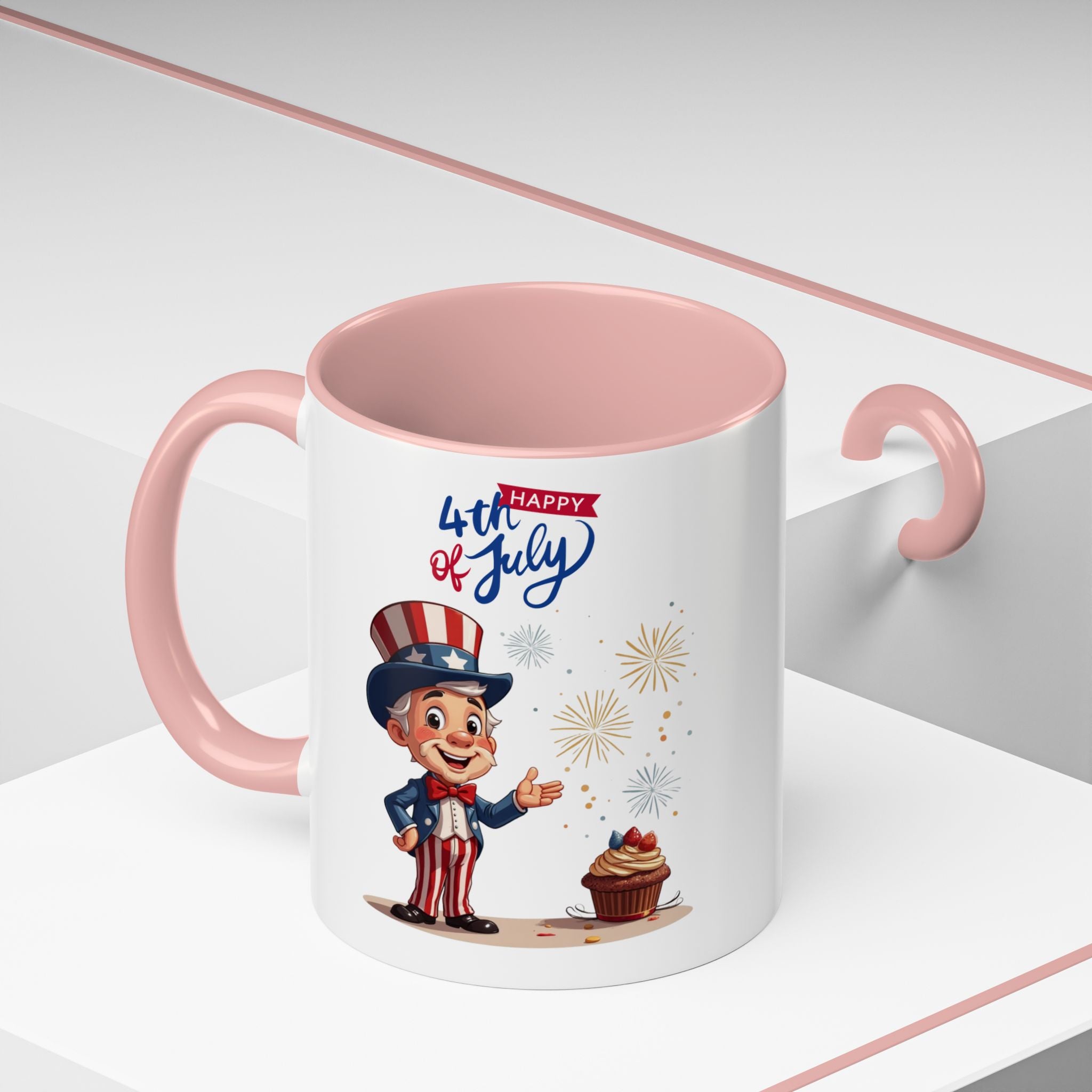 Uncle Sam Happy 4th of July Coffee Mug