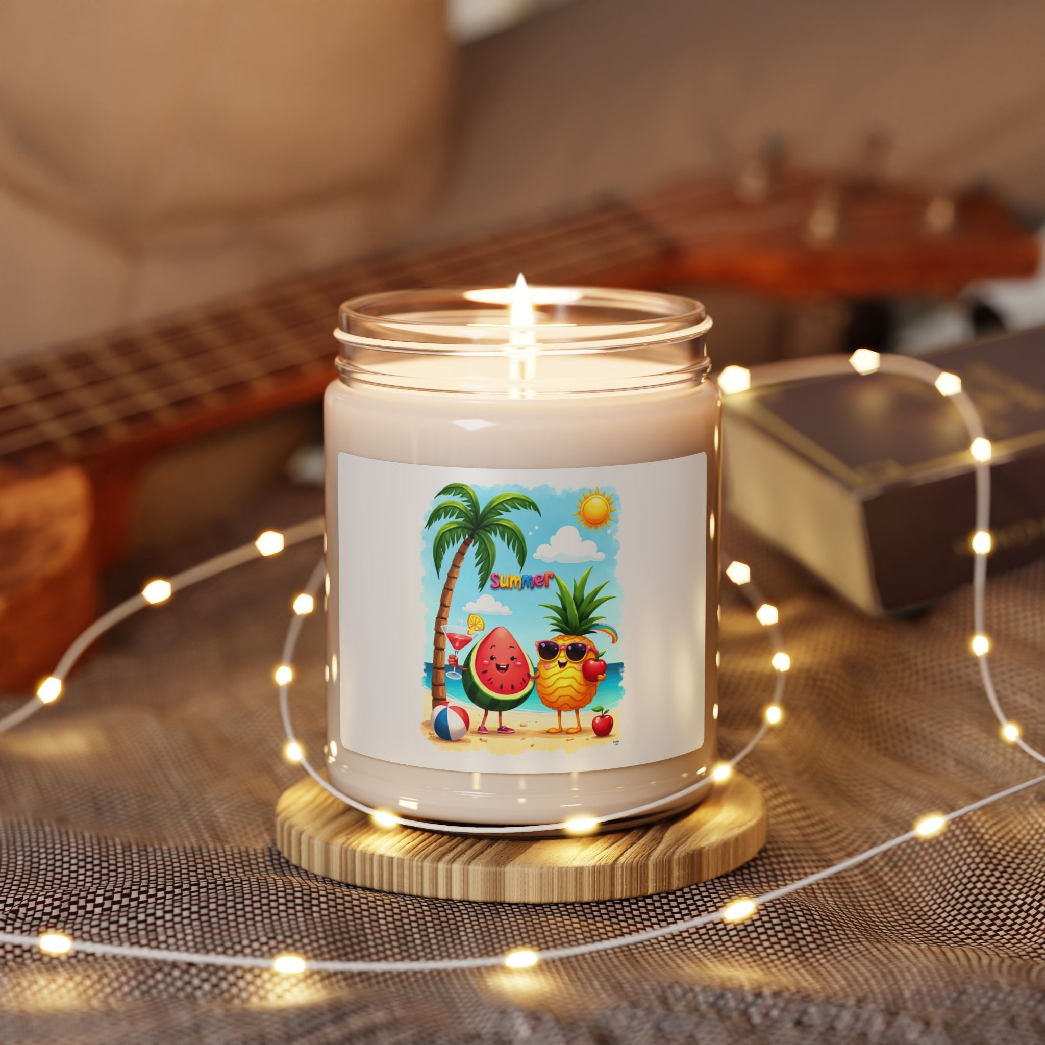 Summer Cool Scented Soy Candle