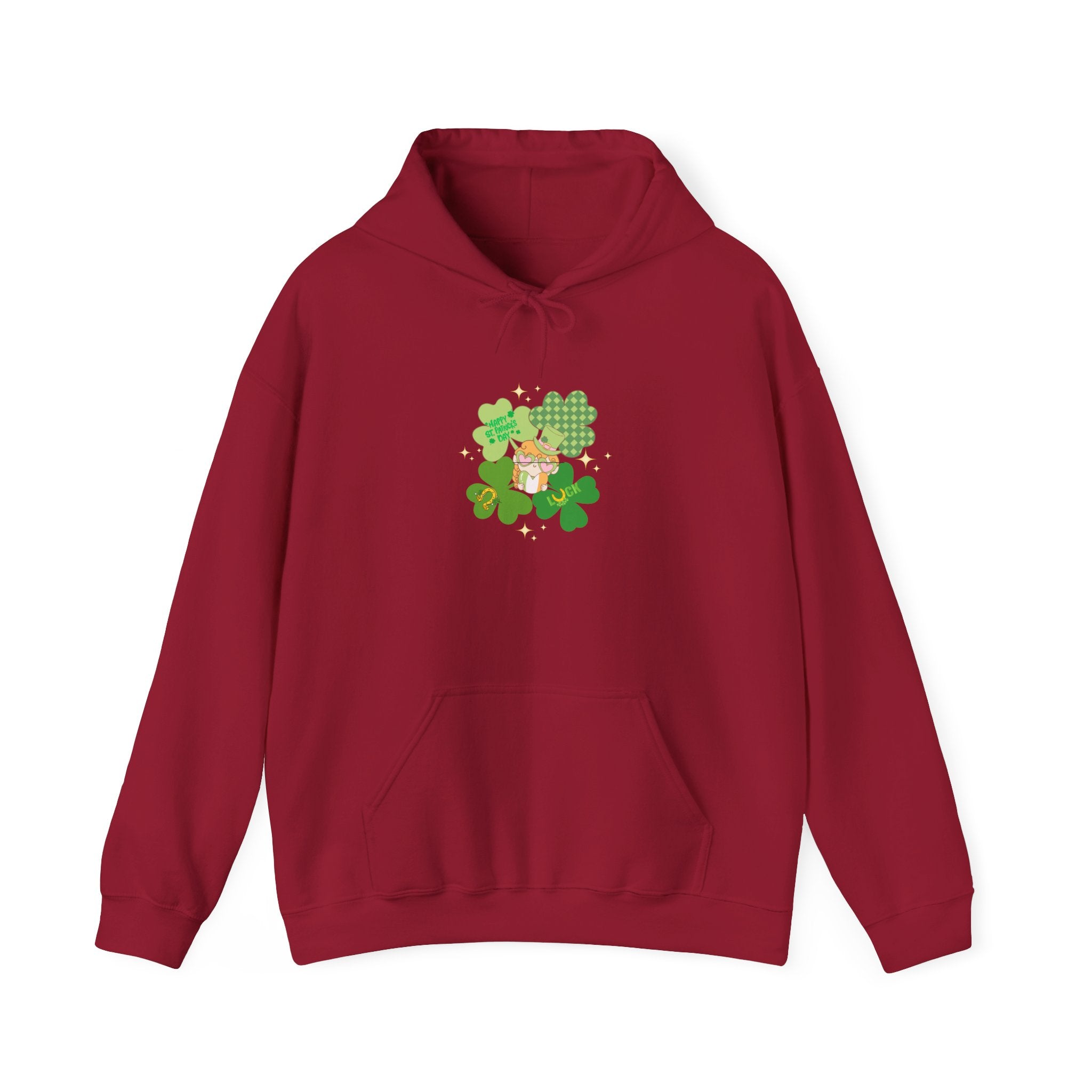 Retro St. Patty's Day Unisex Hooded Sweatshirt