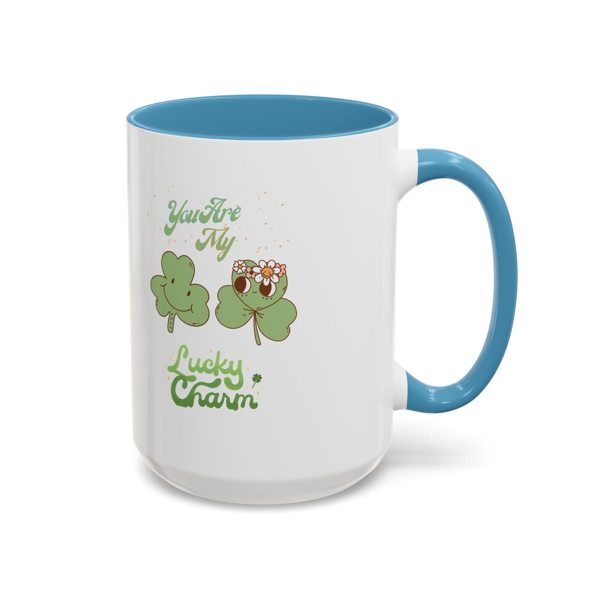 You're my Lucky Charm Accent Coffee Mug - St. Patrick's Day Gift