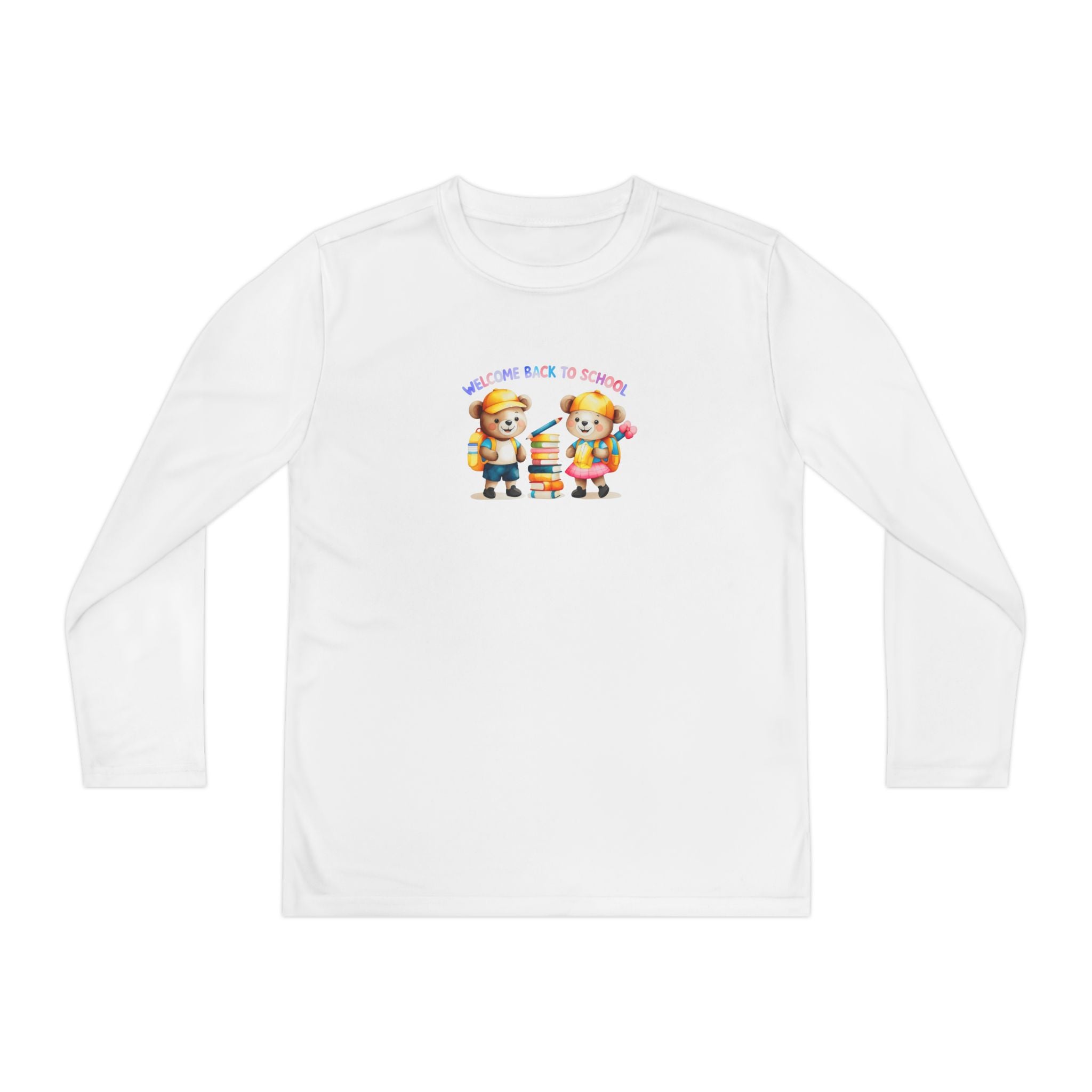 Welcome Back to School Youth Long Sleeve Competitor Tee