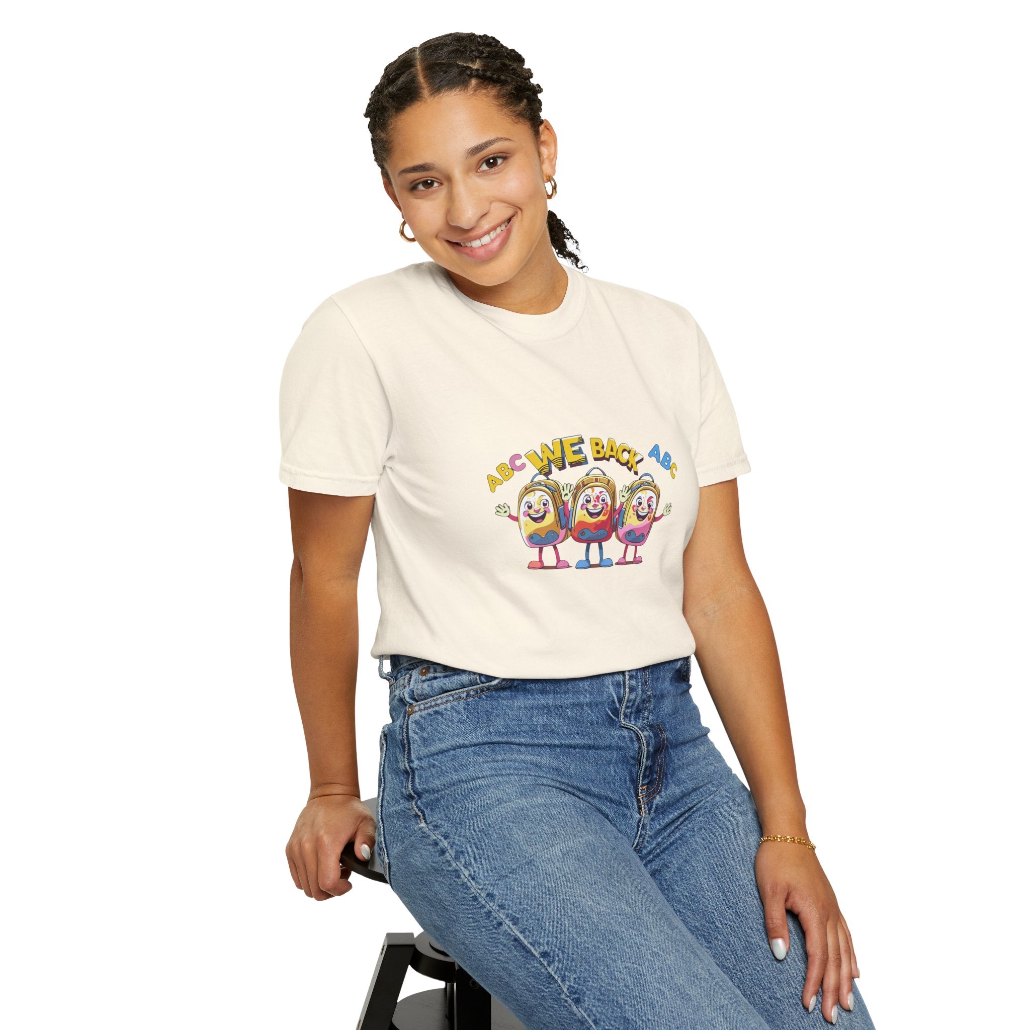 We Back Unisex Garment-Dyed T-shirt