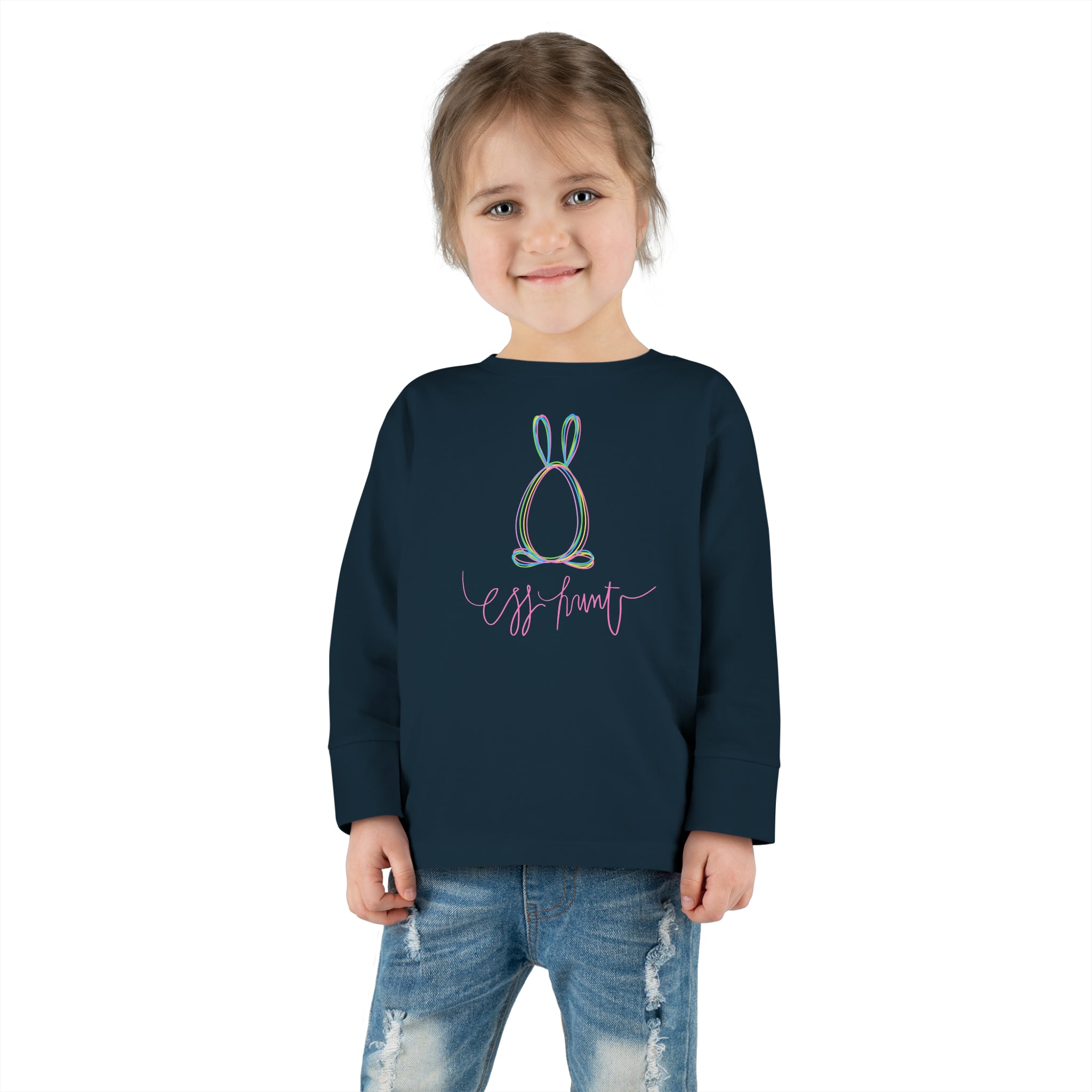 Egg Hunt Toddler Long Sleeve Tee