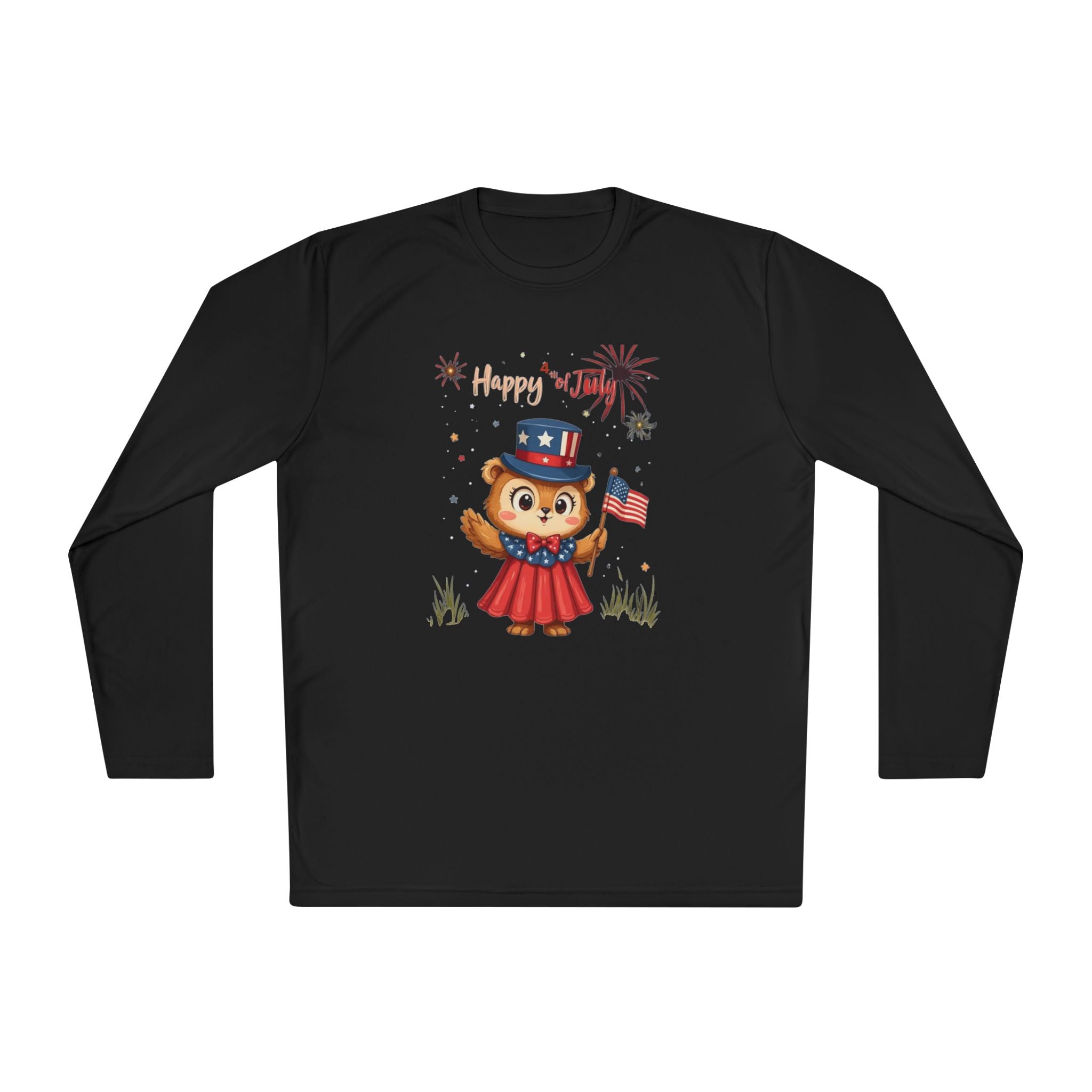 Happy Independence Day Long Sleeve Tee