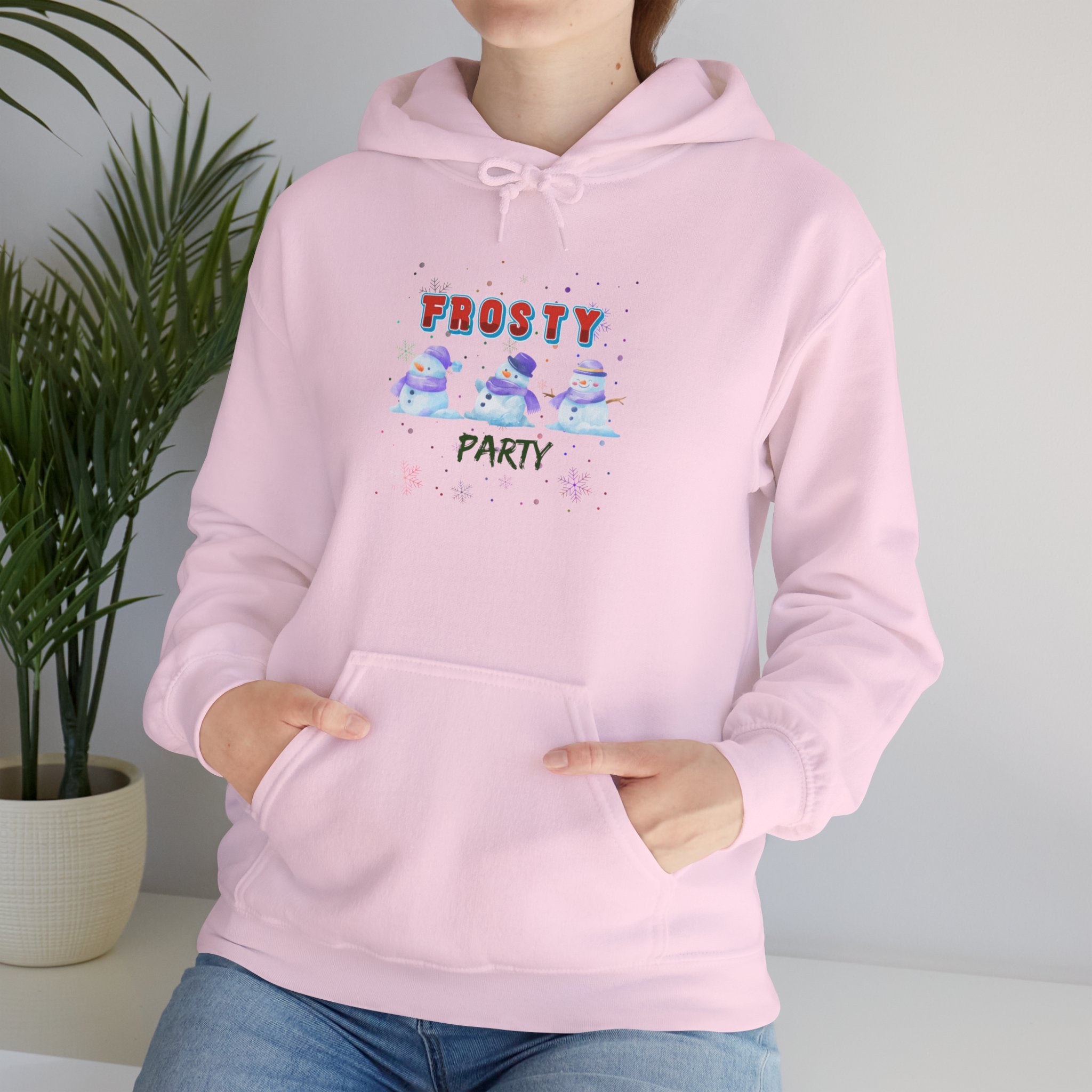 Frosty Party Unisex Heavy Blend™ Hooded Sweatshirt