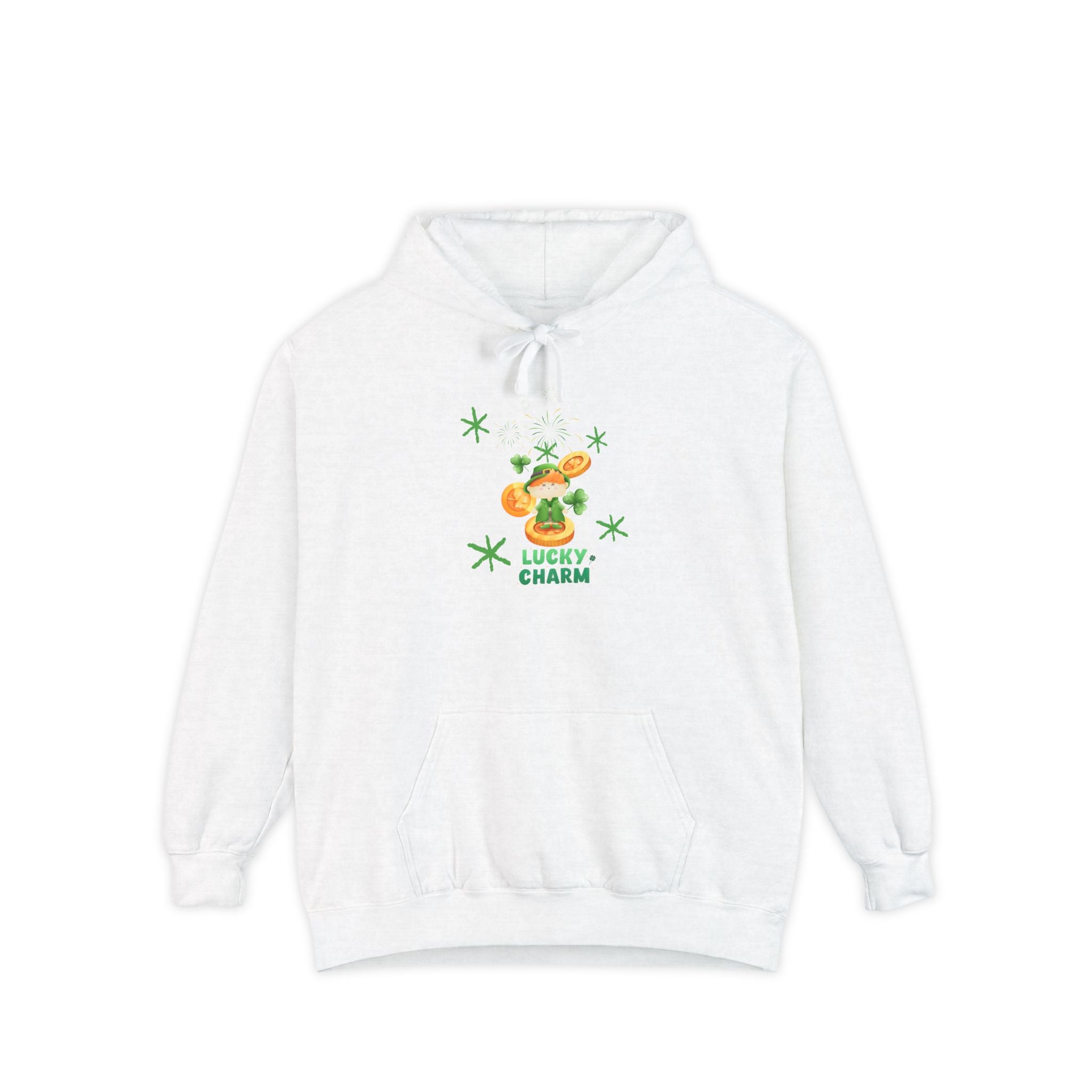 Lucky Charm Unisex Garment-Dyed Hoodie
