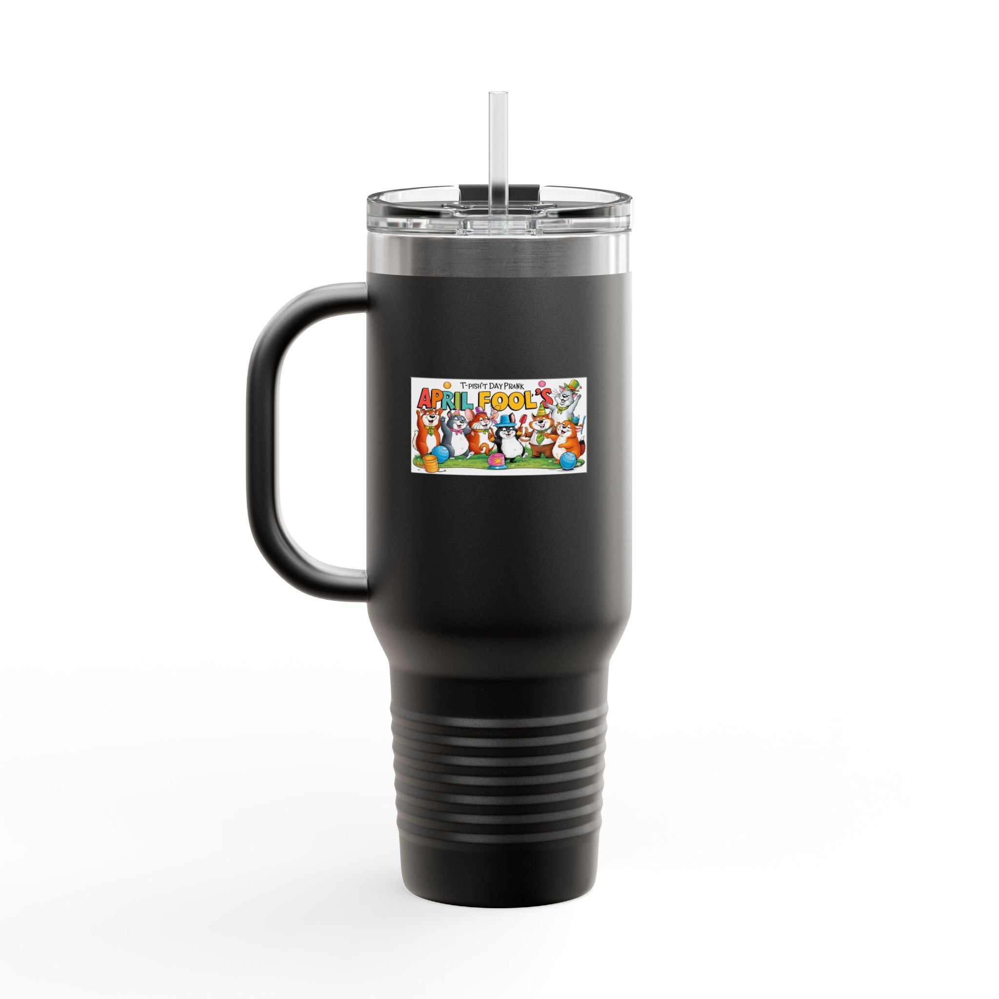 T-Pish'-T Day Prank Insulated Travel Mug - 40oz with Straw