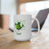 Lucky Bird Charm Ceramic Mug | 11oz & 15oz | Perfect for St. Patrick's Day Celebration