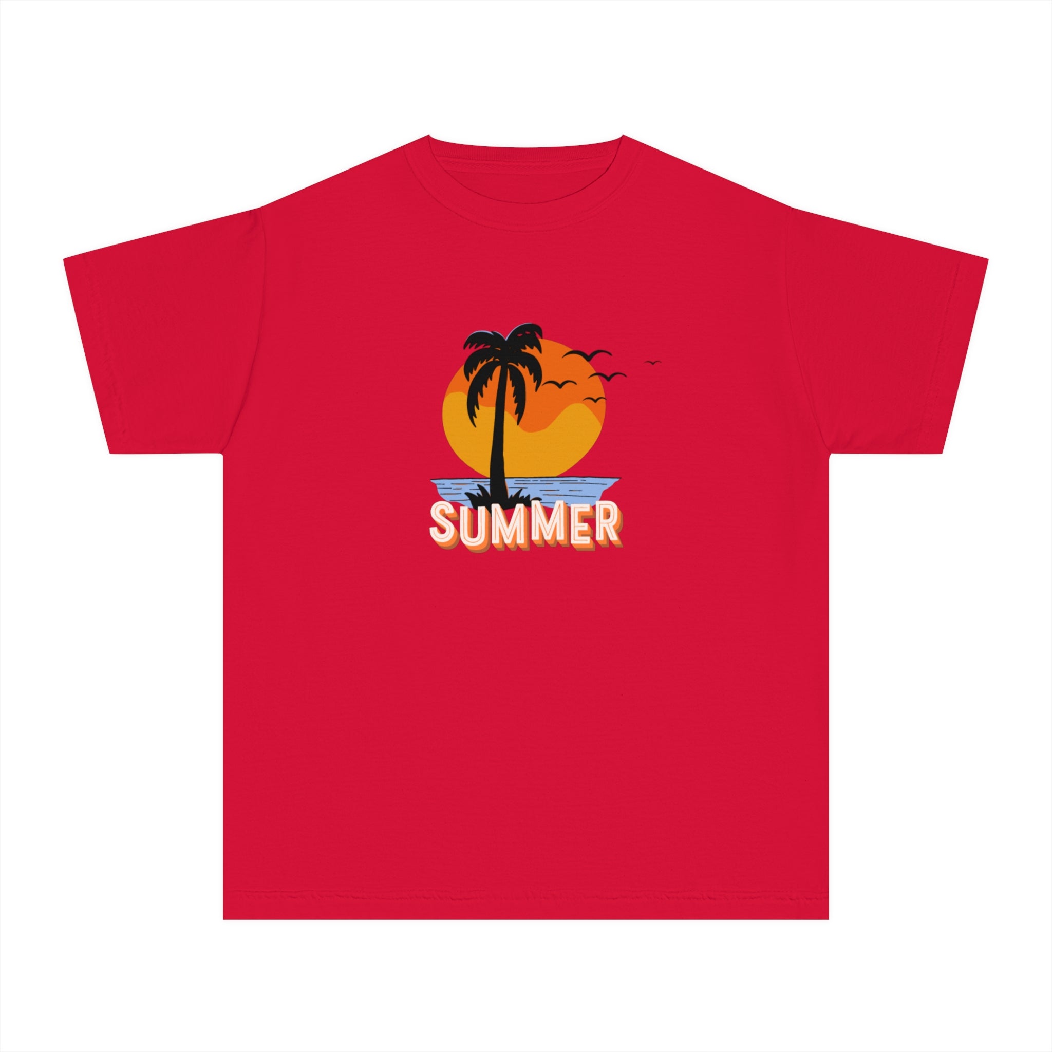 Summer Sunset Youth Midweight Tee