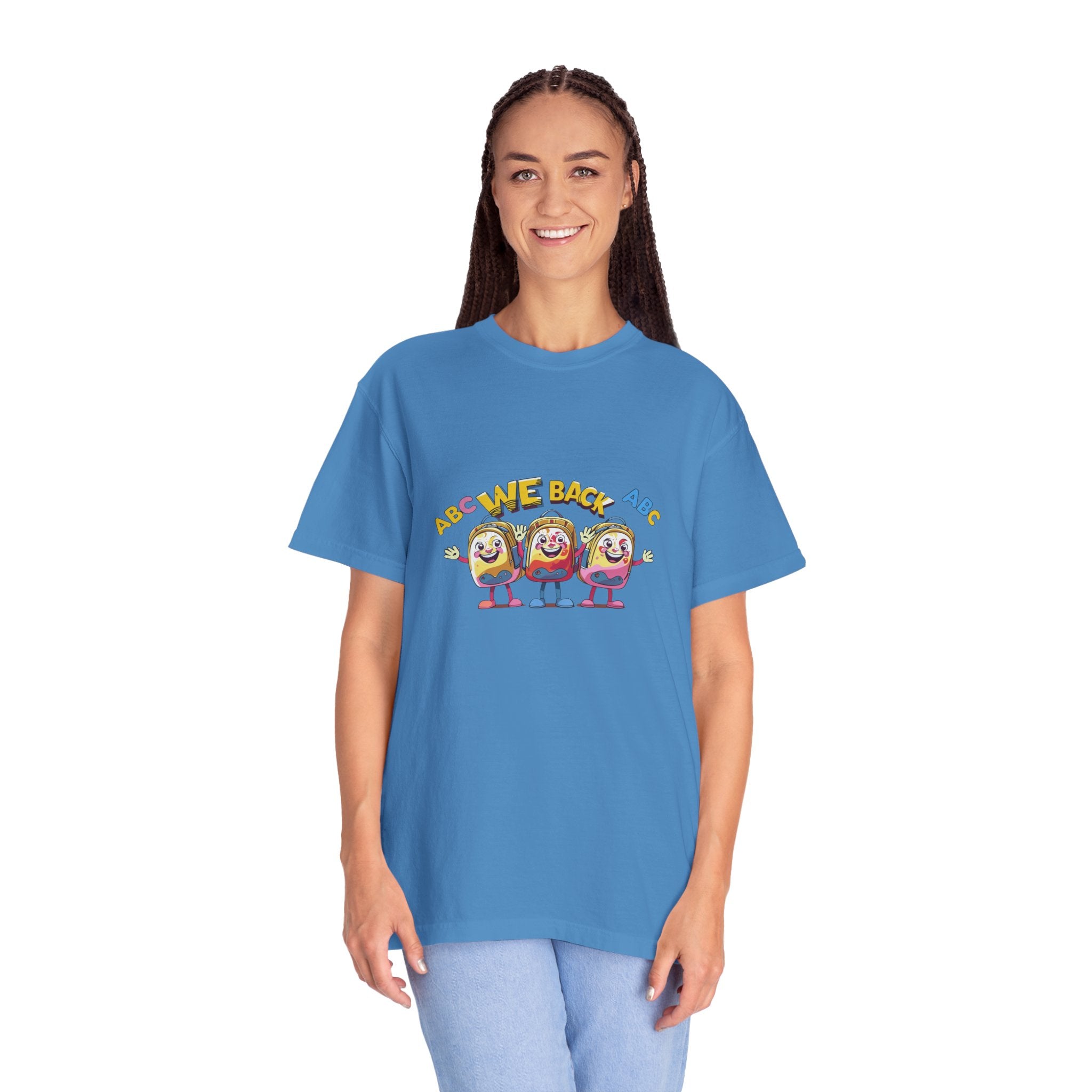 We Back Unisex Garment-Dyed T-shirt