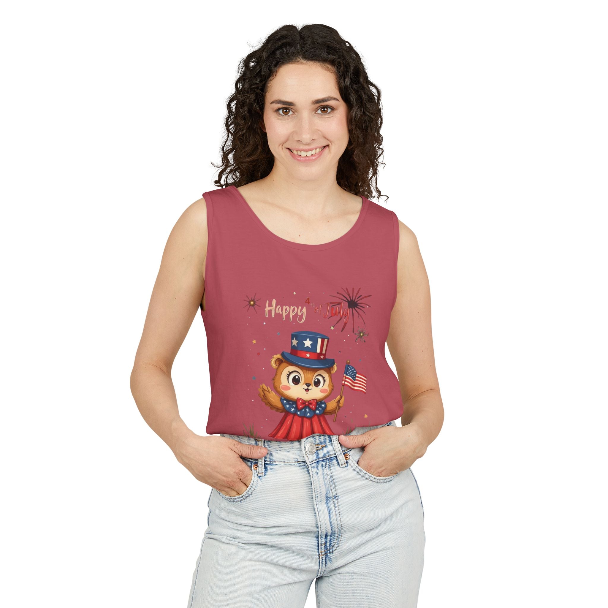 Happy Independence Day Tank Top