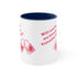 Will You Be My Forever Valentine?? Accent Coffee Mug, 11oz